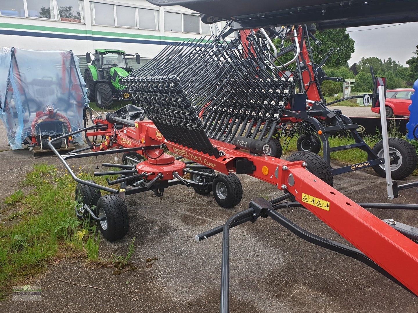 Schwader of the type Vicon Andex 714 T Evo -Sonderfinanzierung mit 0,00 % p. a. möglich-, Neumaschine in Diessen (Picture 16)