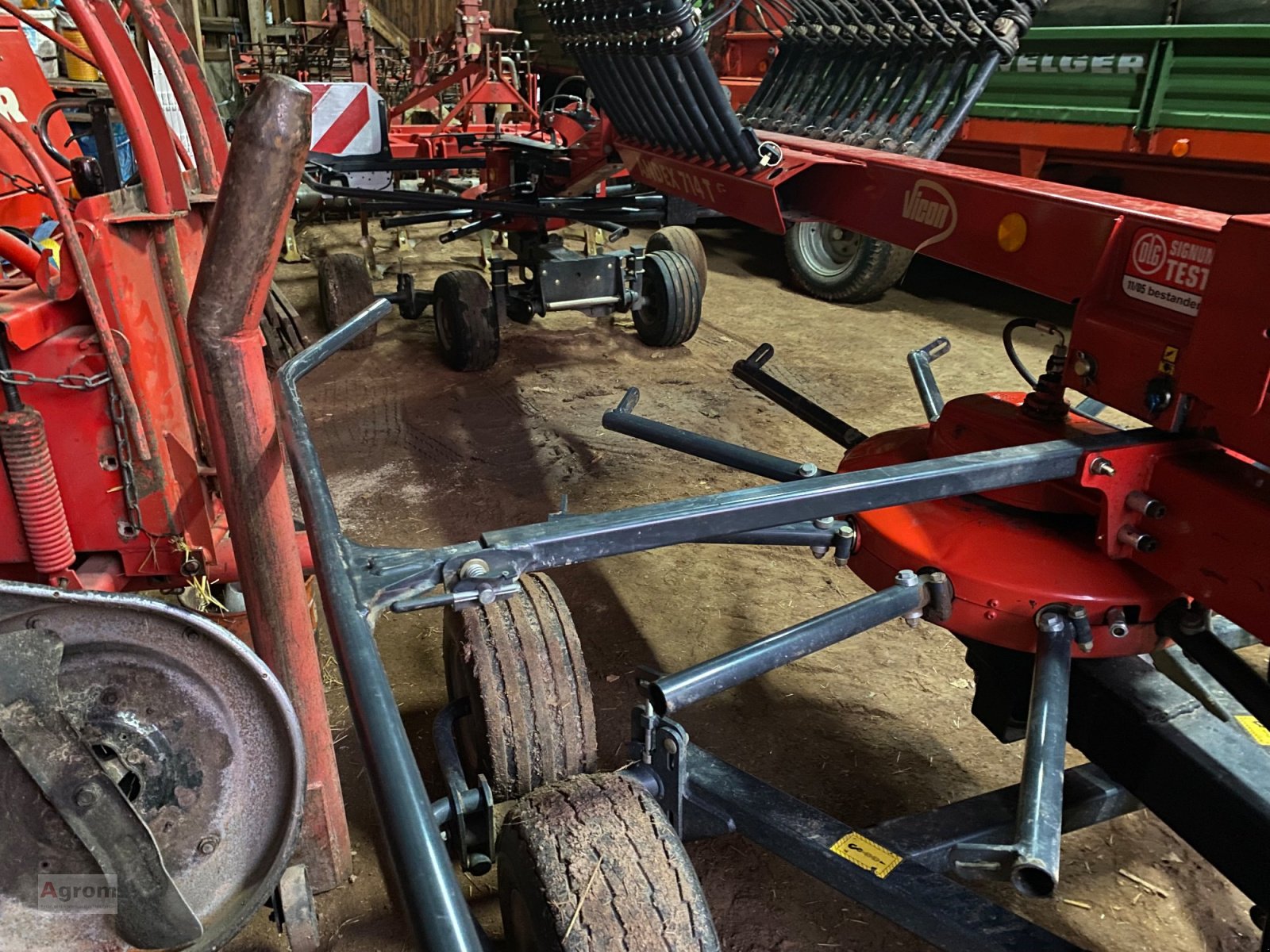 Schwader типа Vicon Andex 714 T Evo, Gebrauchtmaschine в Meißenheim-Kürzell (Фотография 8)