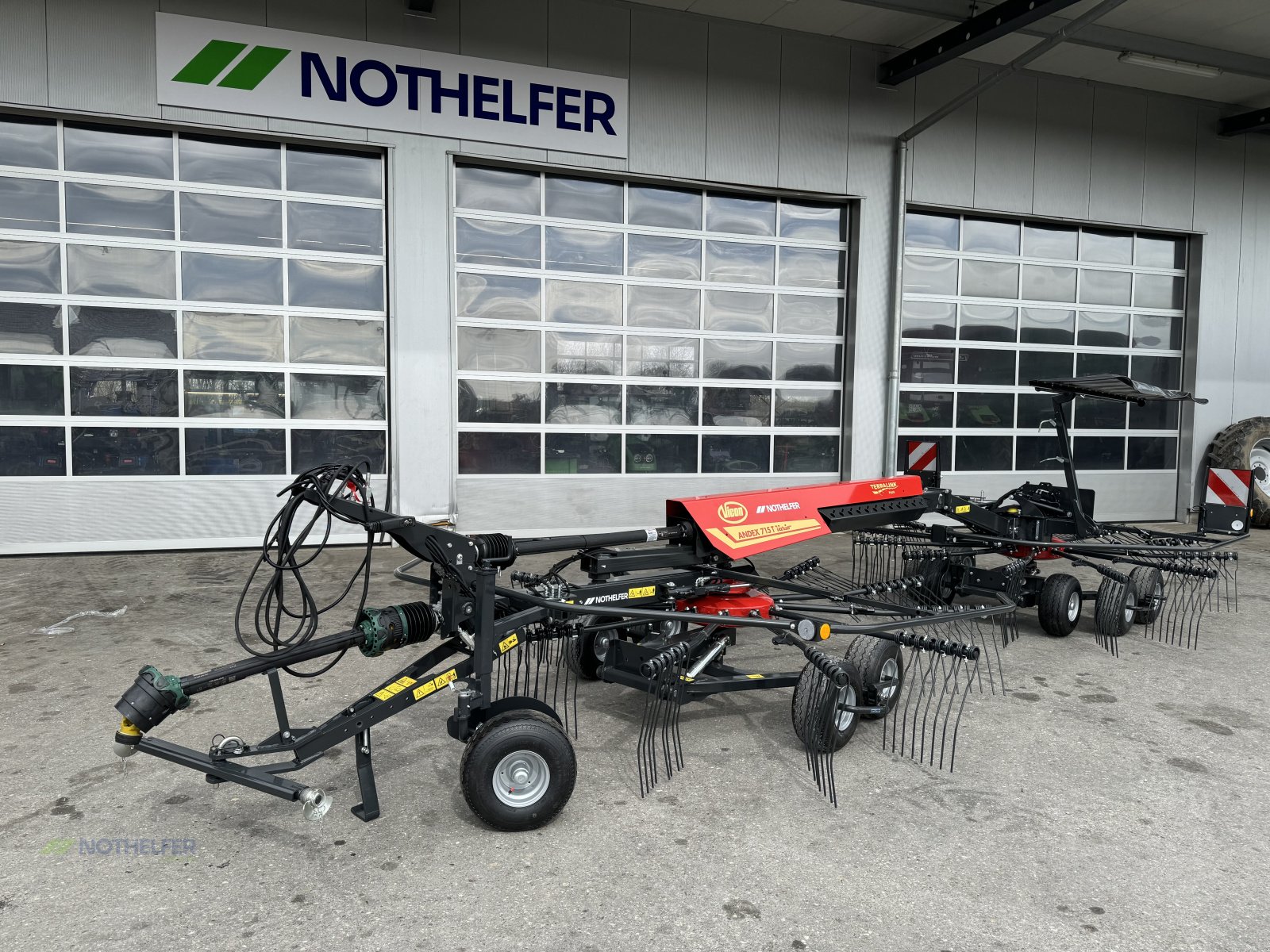 Schwader typu Vicon Andex 715 T Vario *neues Modell*, Neumaschine w Pforzen (Zdjęcie 8)