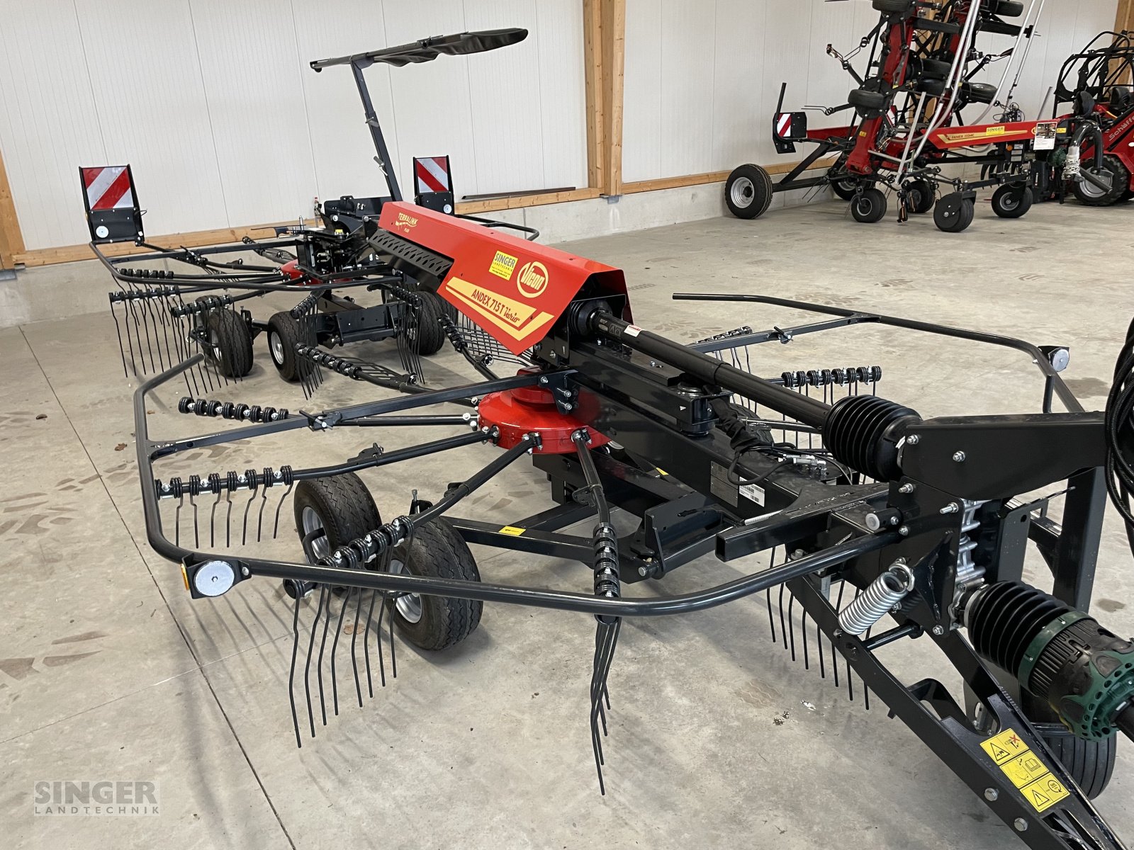 Schwader del tipo Vicon Andex 715 T Vario, Neumaschine In Ebenhofen (Immagine 3)