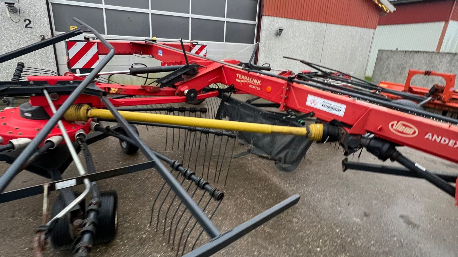 Schwader типа Vicon Andex 843 Andex 843, Gebrauchtmaschine в Brønderslev (Фотография 3)