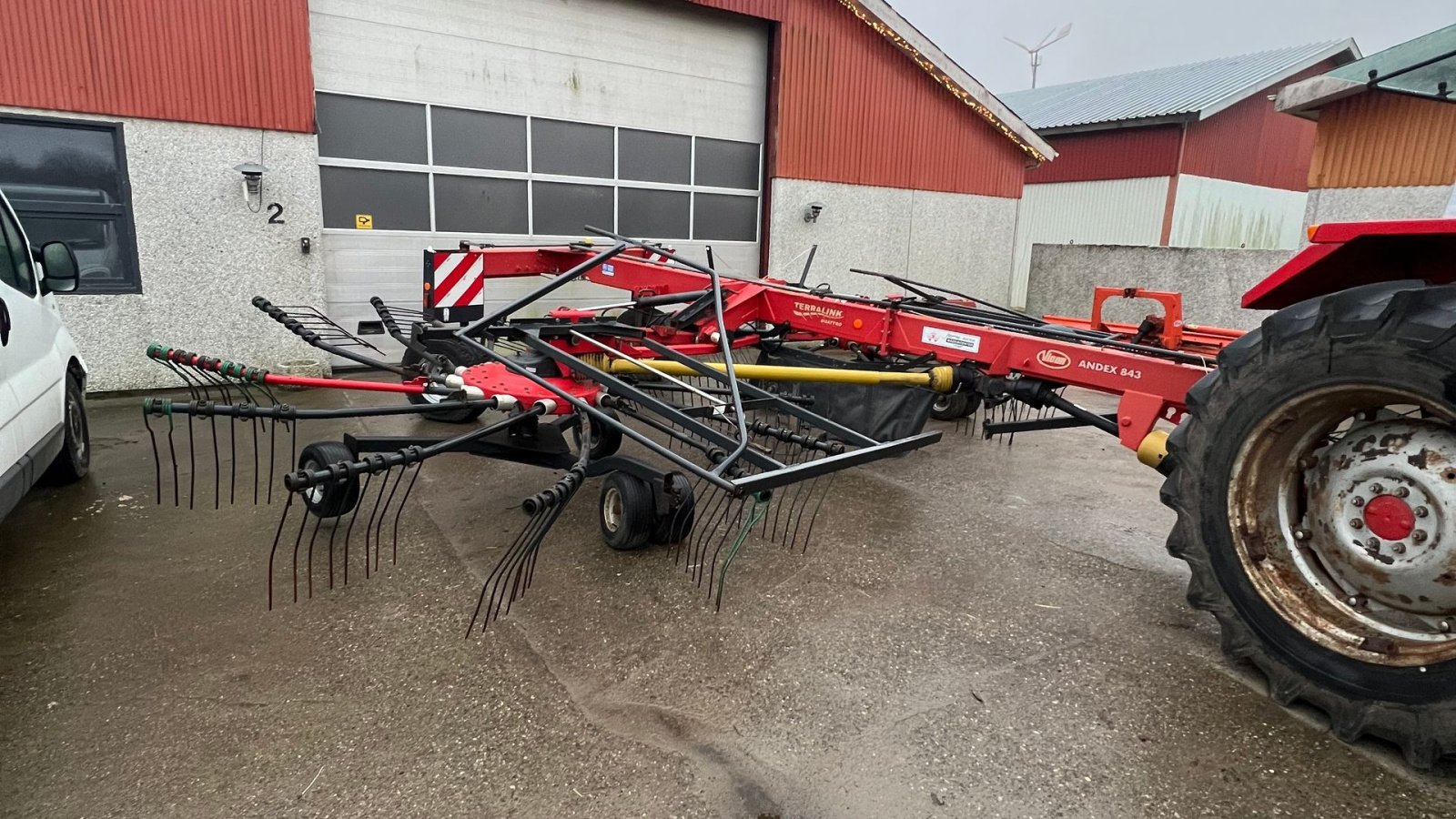 Schwader типа Vicon Andex 843 Andex 843, Gebrauchtmaschine в Brønderslev (Фотография 5)