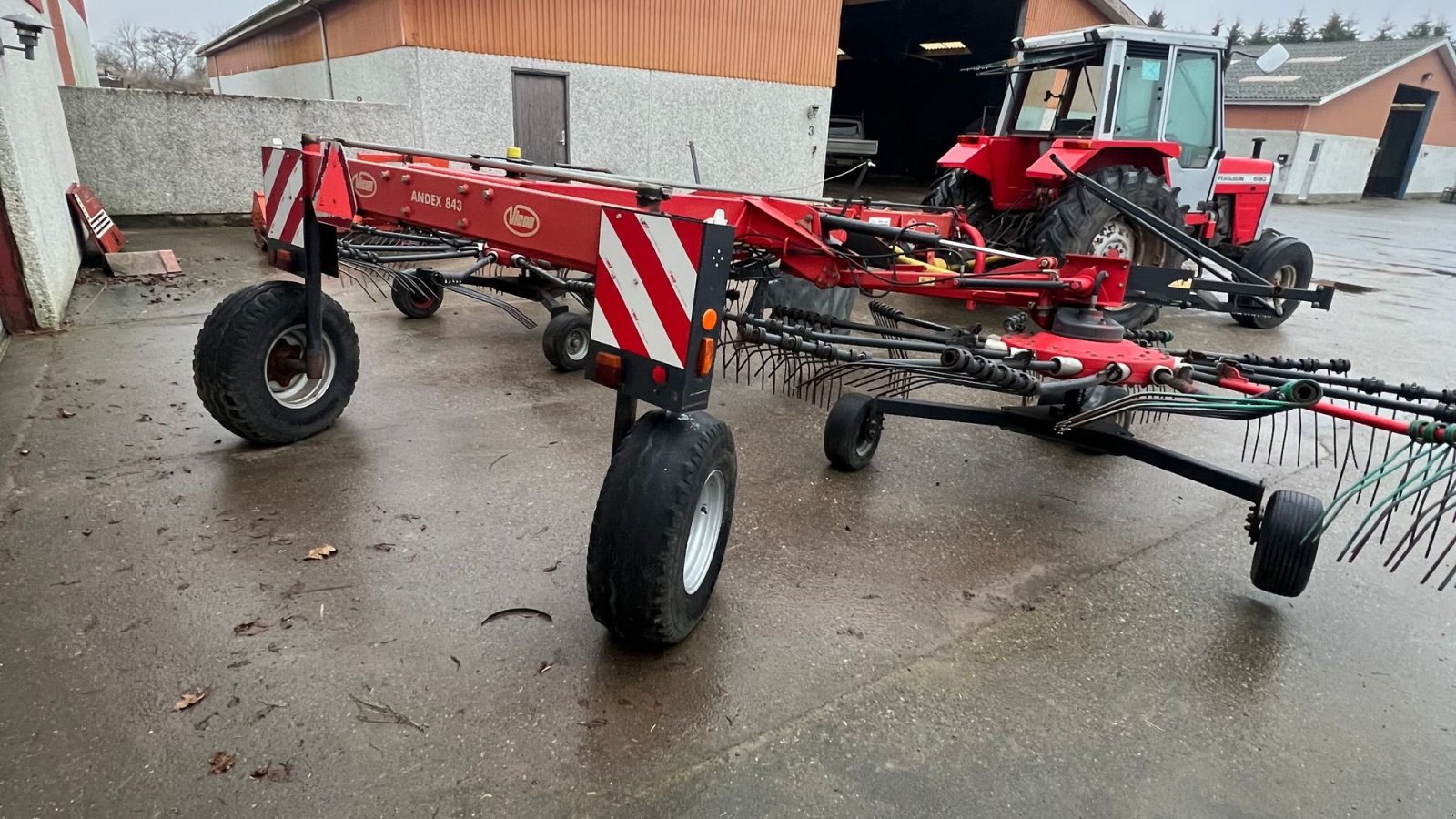 Schwader типа Vicon Andex 843 Andex 843, Gebrauchtmaschine в Brønderslev (Фотография 1)