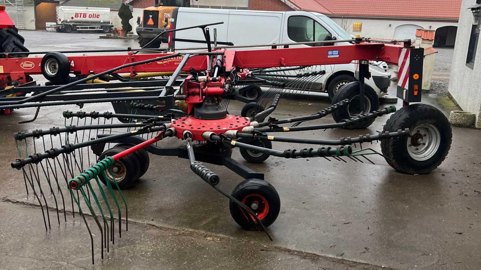 Schwader типа Vicon Andex 843 Andex 843, Gebrauchtmaschine в Brønderslev (Фотография 10)