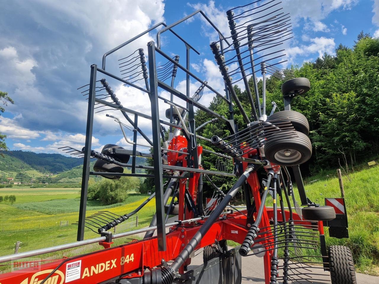 Schwader typu Vicon Andex 844 ProLine, Gebrauchtmaschine v Zell a. H. (Obrázek 3)