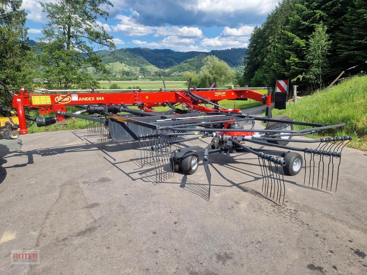 Schwader typu Vicon Andex 844 ProLine, Gebrauchtmaschine v Zell a. H. (Obrázek 5)