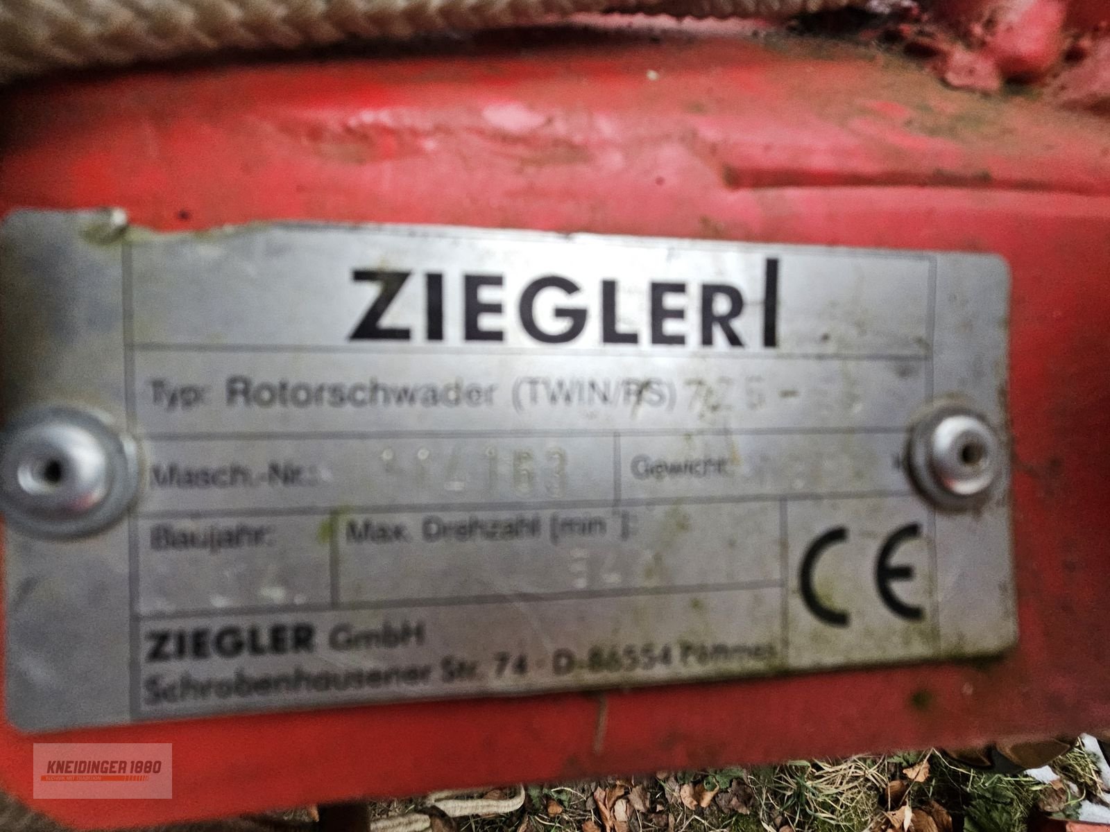 Schwader типа Ziegler Doppelschwader, Gebrauchtmaschine в Altenfelden (Фотография 2)