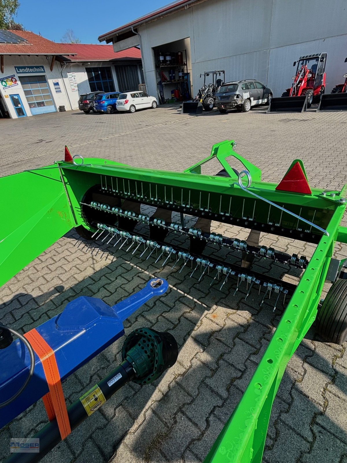 Schwadlüfter typu Talex Bocian, Neumaschine v Massing (Obrázek 4)