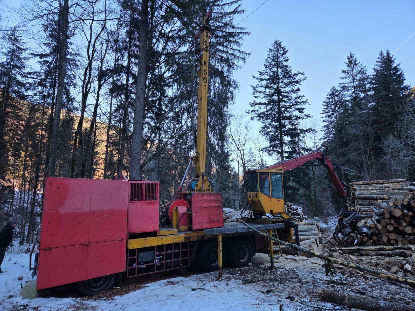 Seilkran του τύπου Koller K501 GH, Gebrauchtmaschine σε Malta (Φωτογραφία 2)