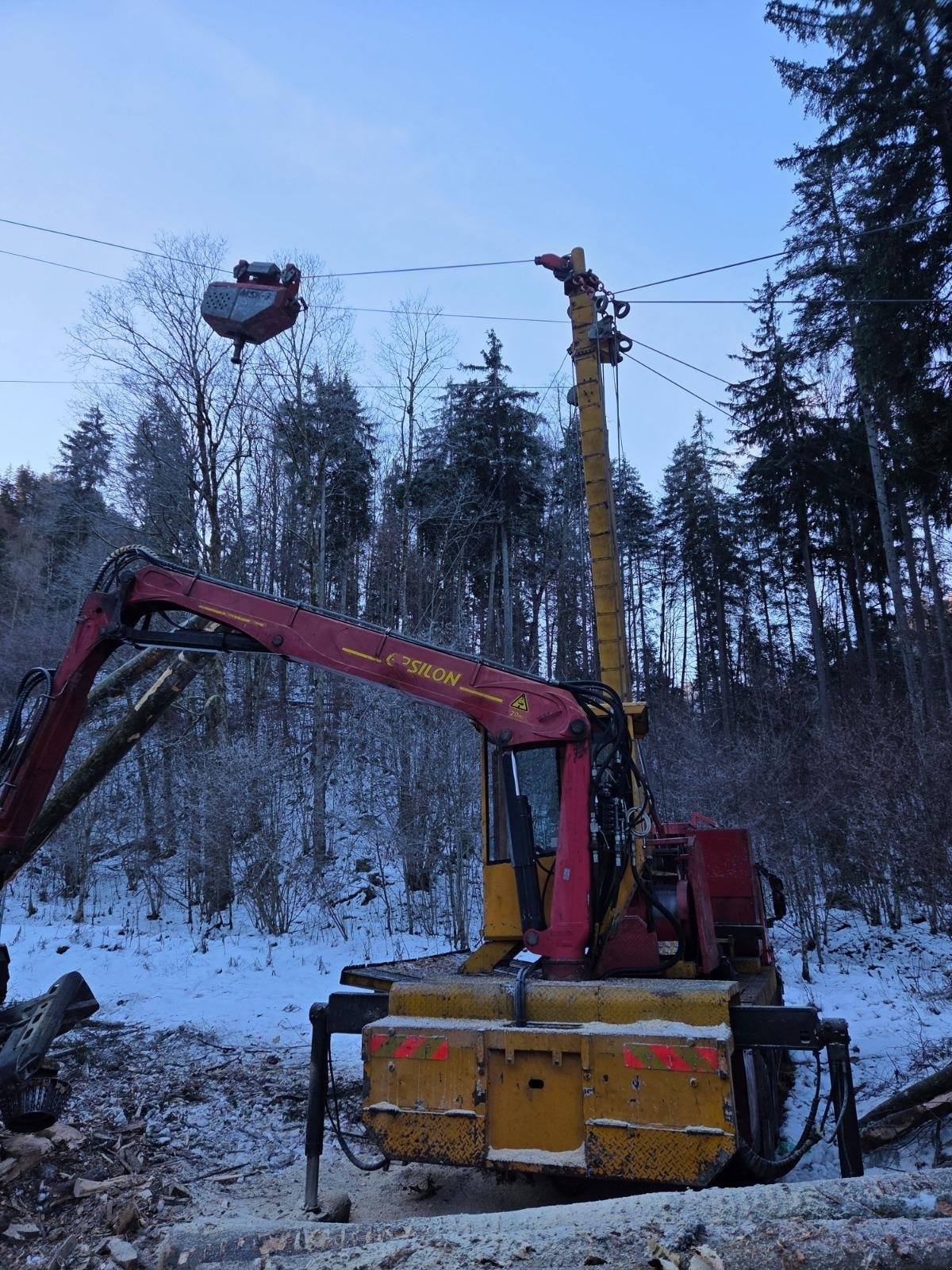 Seilkran του τύπου Koller K501 GH, Gebrauchtmaschine σε Malta (Φωτογραφία 3)