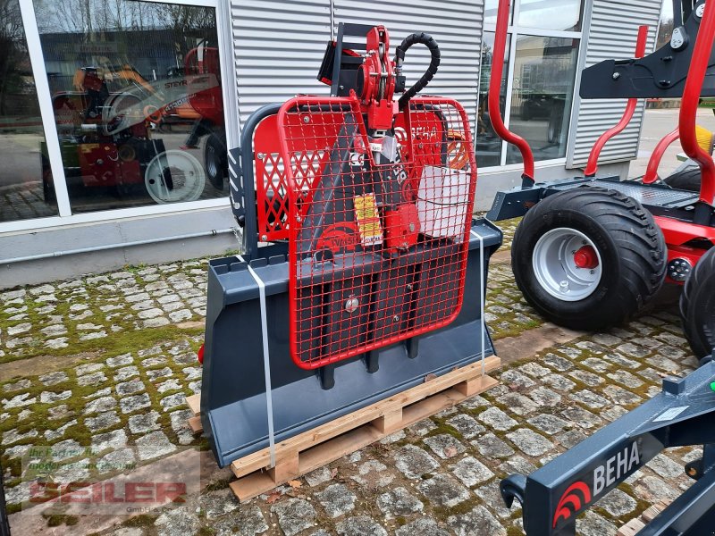Seilwinde del tipo BEHA W 55 HA mit Funk und Seilausstoß, Neumaschine In Burghaslach