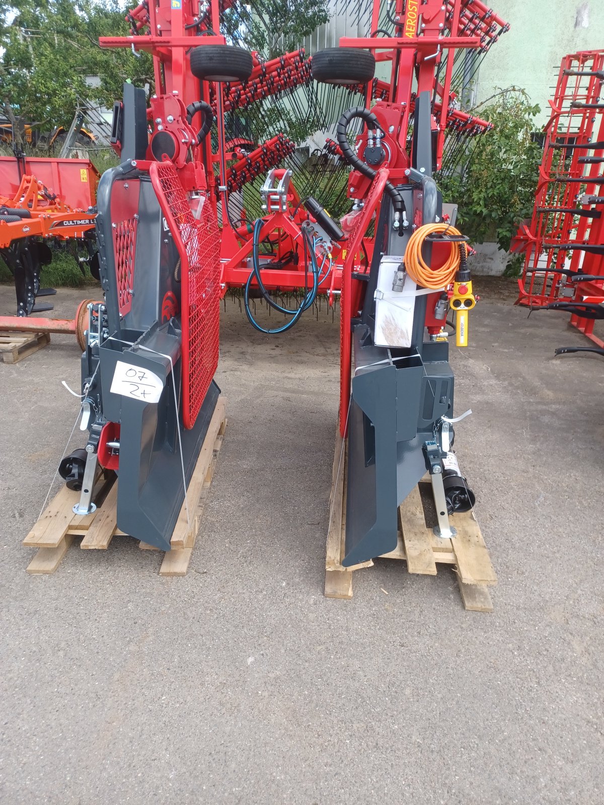 Seilwinde Türe ait BEHA W 55 HA, Neumaschine içinde Uffenheim (resim 1)