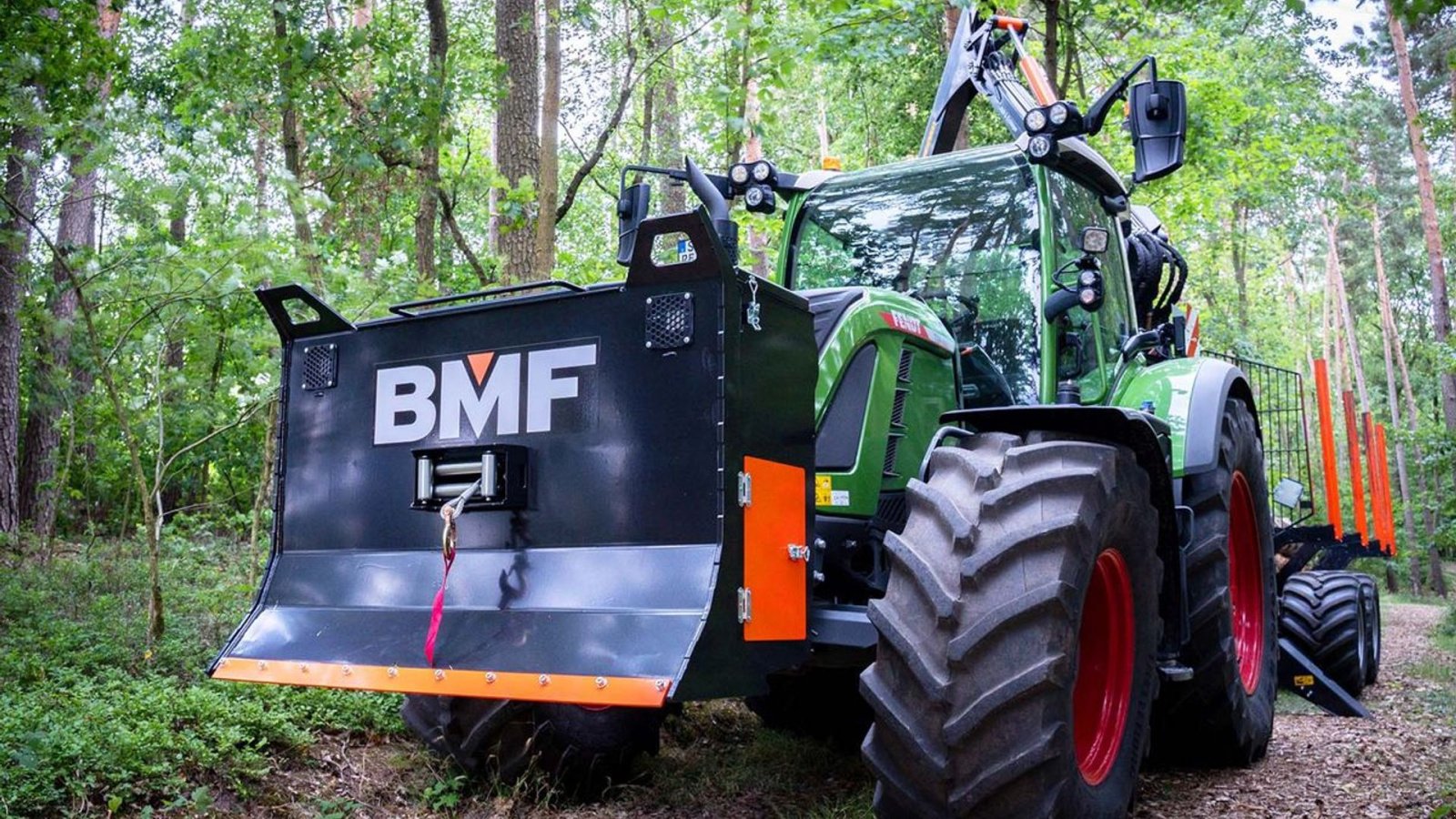 Seilwinde typu BMF forest box med skovspil, Gebrauchtmaschine v Fredericia (Obrázek 1)