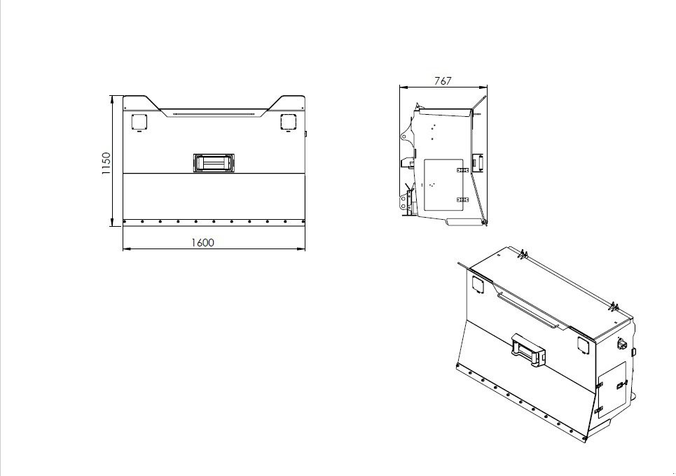Seilwinde tip BMF forest box med skovspil, Gebrauchtmaschine in Fredericia (Poză 6)
