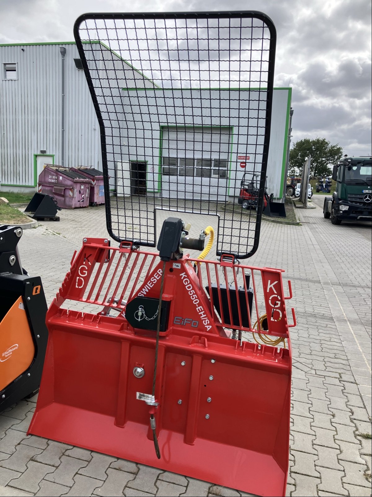 Seilwinde des Typs EiFo KGD 550 EH/SA Seilwinde, Neumaschine in Hillerse (Bild 1)