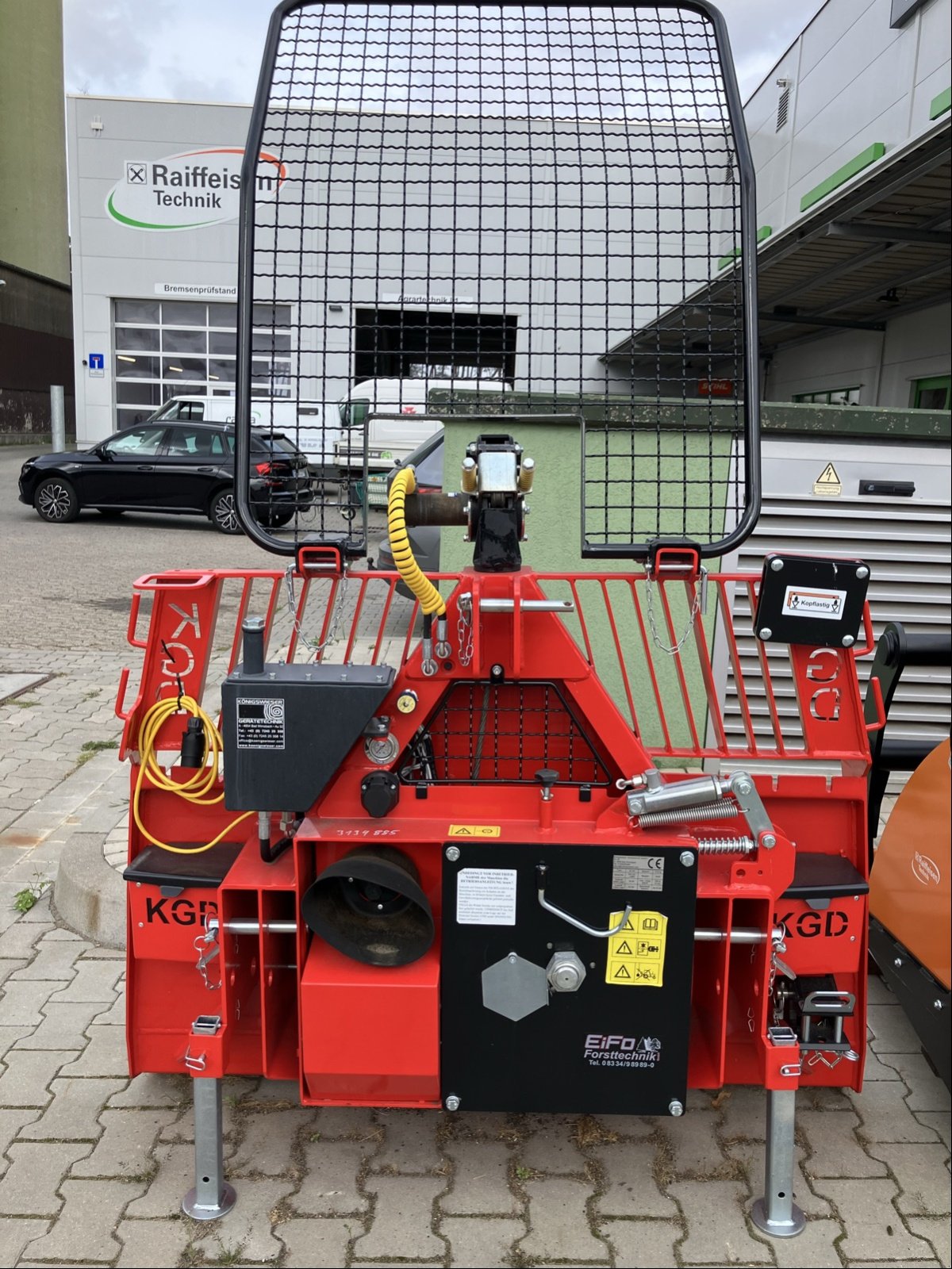 Seilwinde des Typs EiFo KGD 550 EH/SA Seilwinde, Neumaschine in Hillerse (Bild 2)