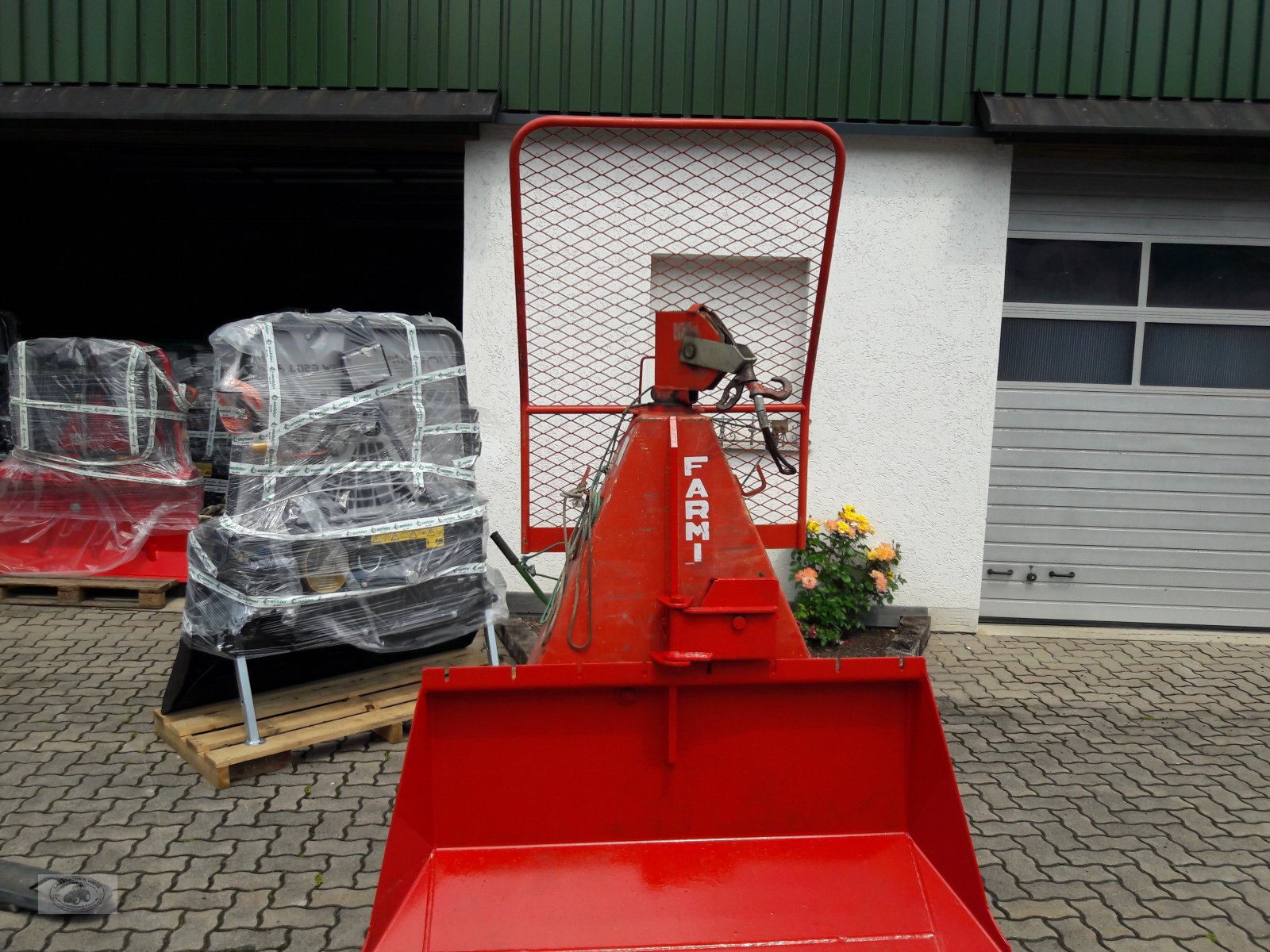 Seilwinde tipa Farmi JL 601T mit Seilführung, 6to.Zugleistung. Rückeschildbreite 180cm., Gebrauchtmaschine u Tschirn (Slika 7)