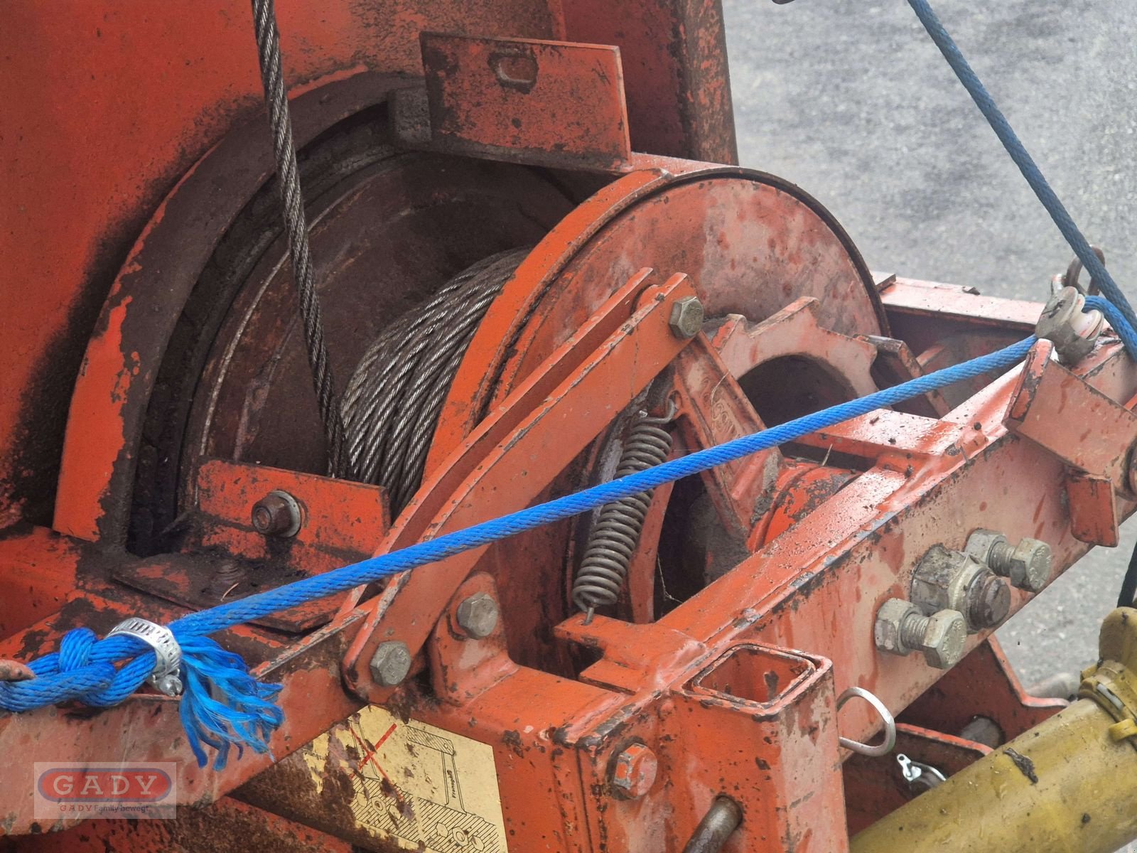 Seilwinde a típus Fransgard SEILWINDE 6,5T MECH, Gebrauchtmaschine ekkor: Lebring (Kép 7)