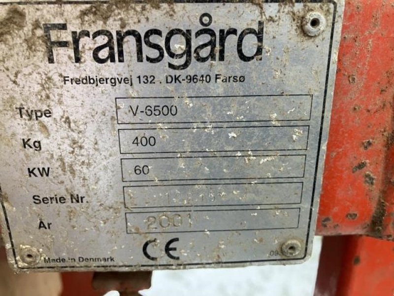 Seilwinde typu Fransgard V5000, Gebrauchtmaschine v Middelfart (Obrázek 5)
