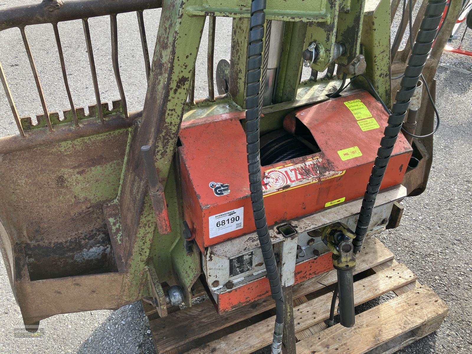 Seilwinde del tipo Holzknecht 307 Getriebseilwinde, Gebrauchtmaschine In Gampern (Immagine 13)