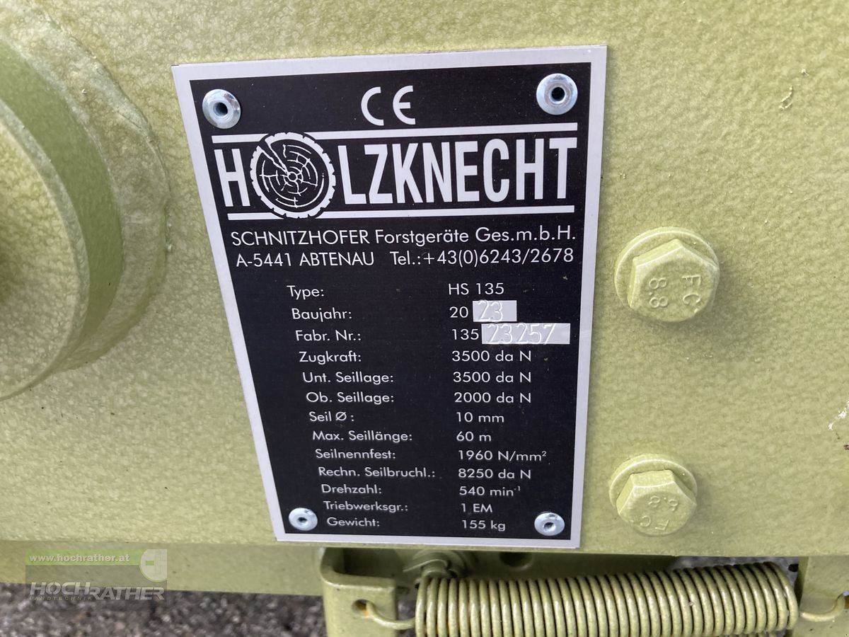 Seilwinde del tipo Holzknecht HS 135, Neumaschine In Kronstorf (Immagine 5)