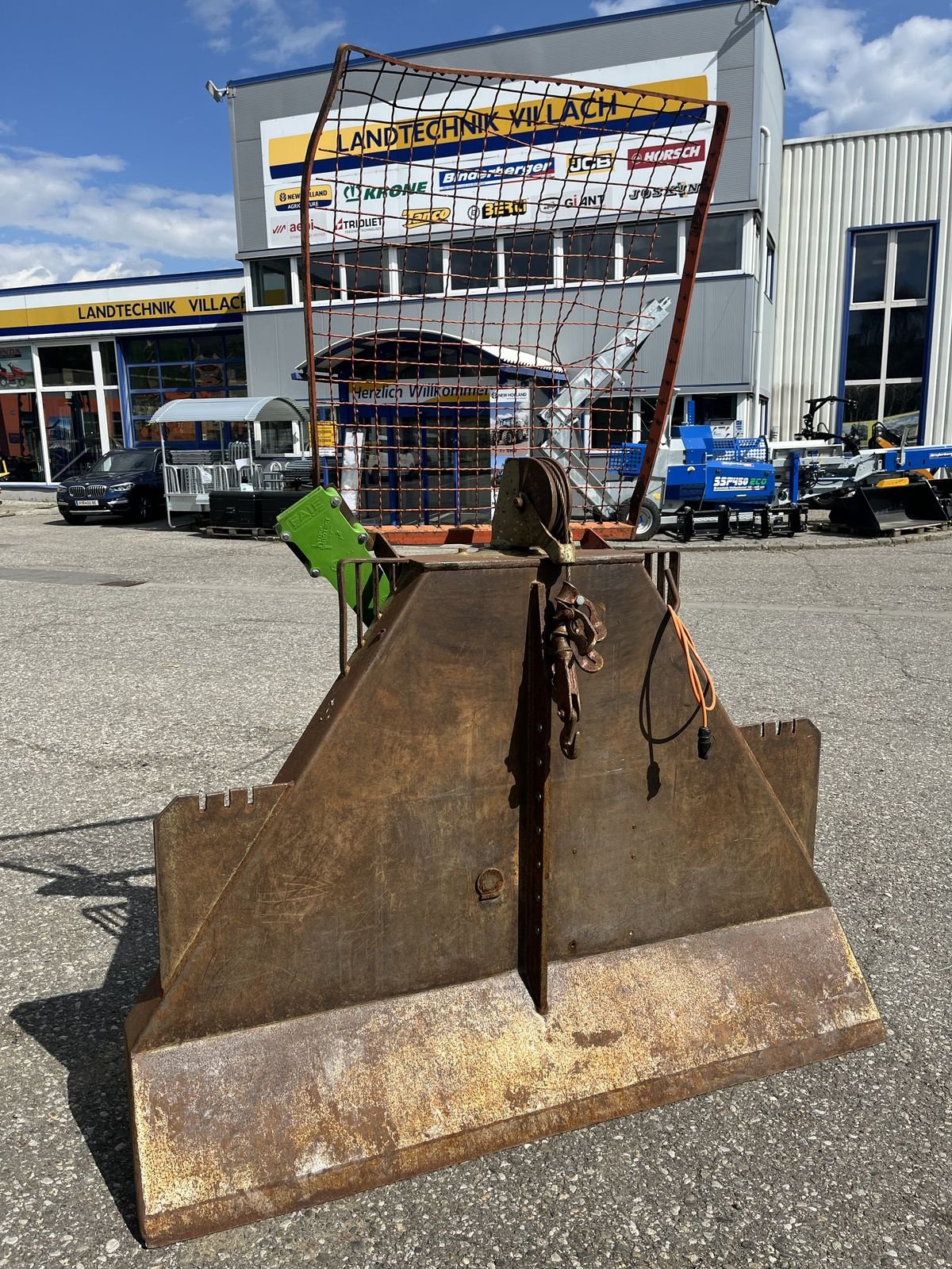 Seilwinde Türe ait Holzknecht HS 270 E, Gebrauchtmaschine içinde Villach (resim 2)