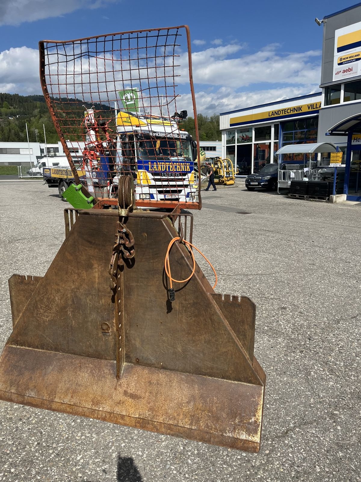 Seilwinde Türe ait Holzknecht HS 270 E, Gebrauchtmaschine içinde Villach (resim 4)