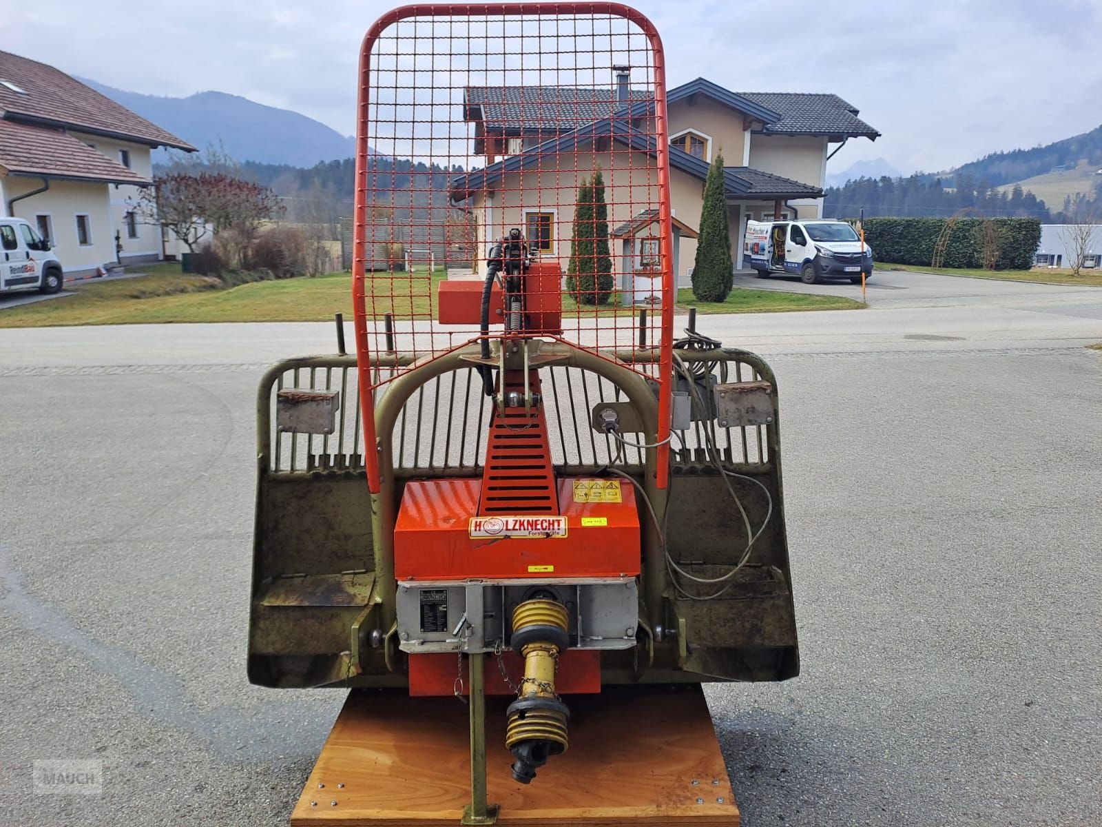 Seilwinde Türe ait Holzknecht HS 370 Getriebeseilwinde, Gebrauchtmaschine içinde Burgkirchen (resim 4)