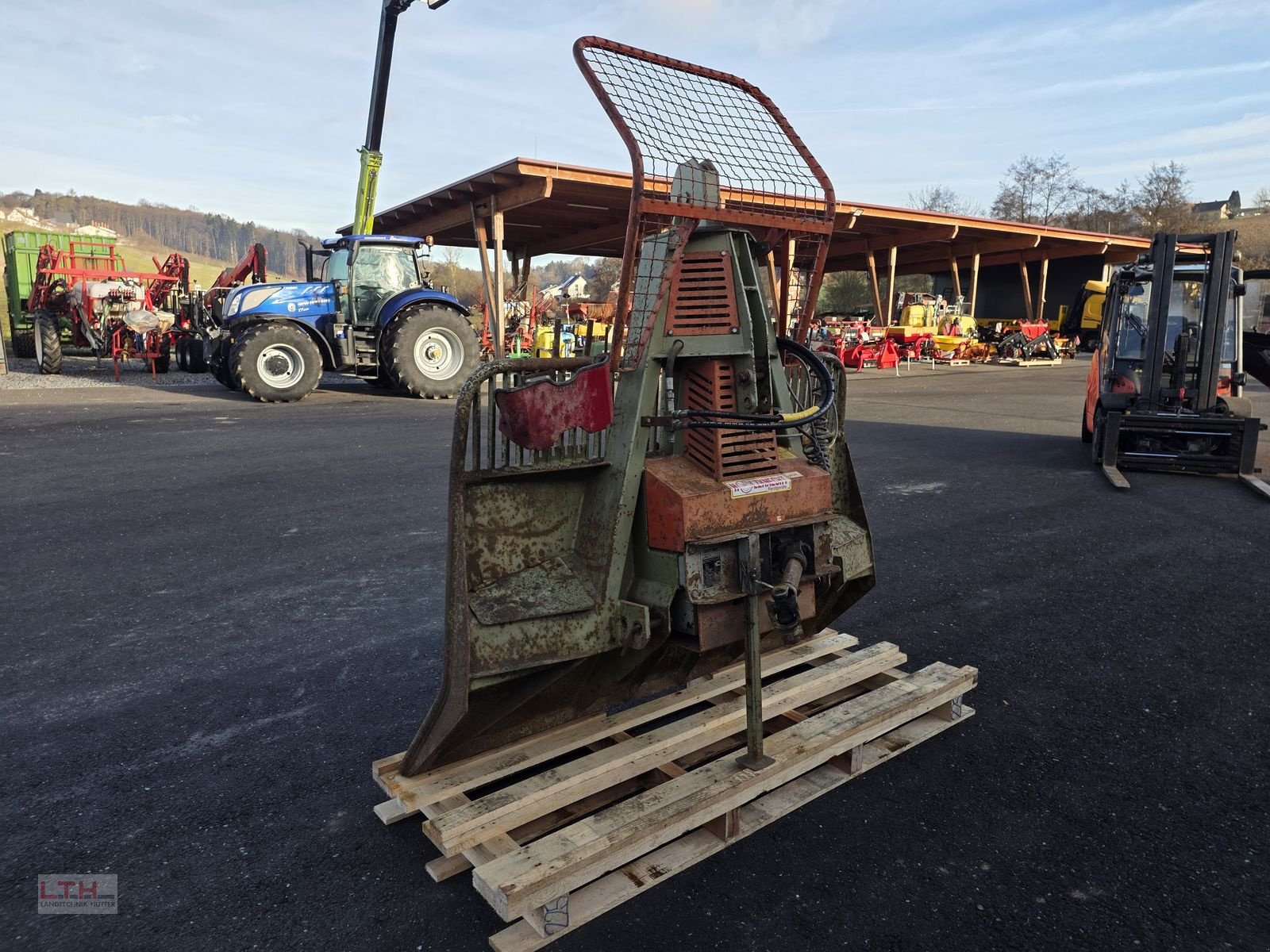 Seilwinde del tipo Holzknecht HS 380, Gebrauchtmaschine In Gnas (Immagine 10)