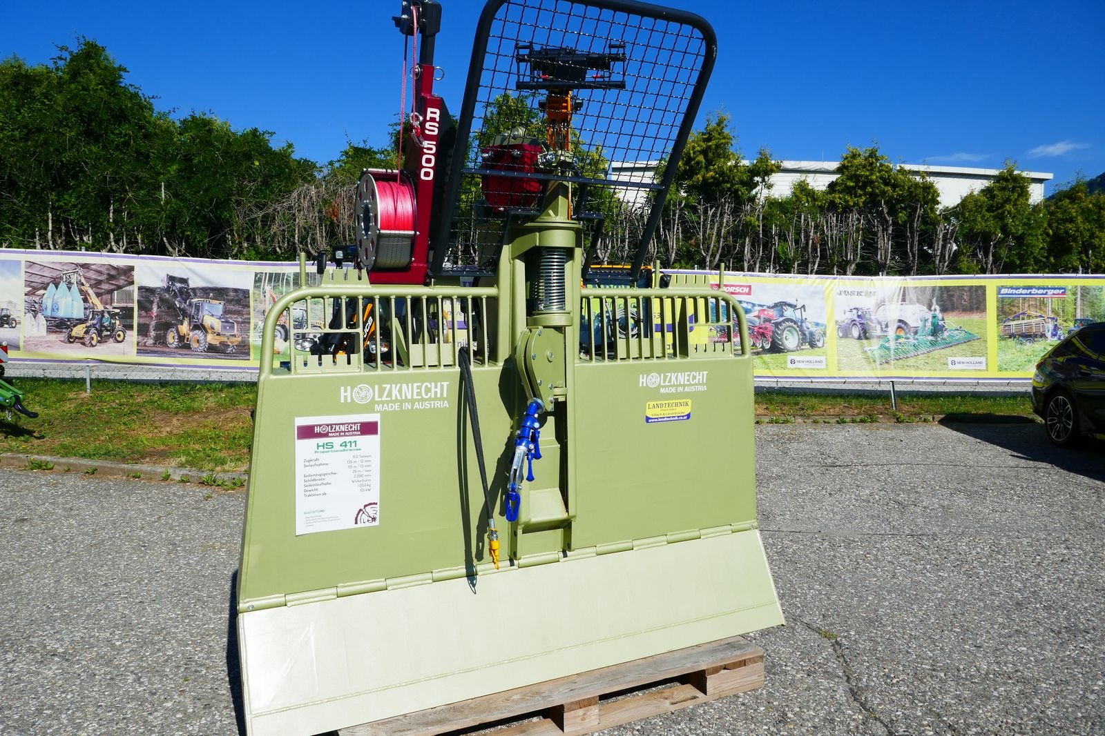Seilwinde от тип Holzknecht HS 411 Profi, Gebrauchtmaschine в Villach (Снимка 1)