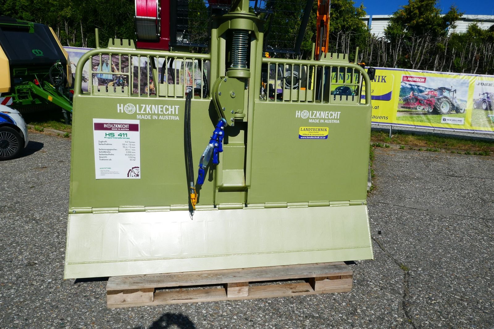 Seilwinde от тип Holzknecht HS 411 Profi, Gebrauchtmaschine в Villach (Снимка 3)