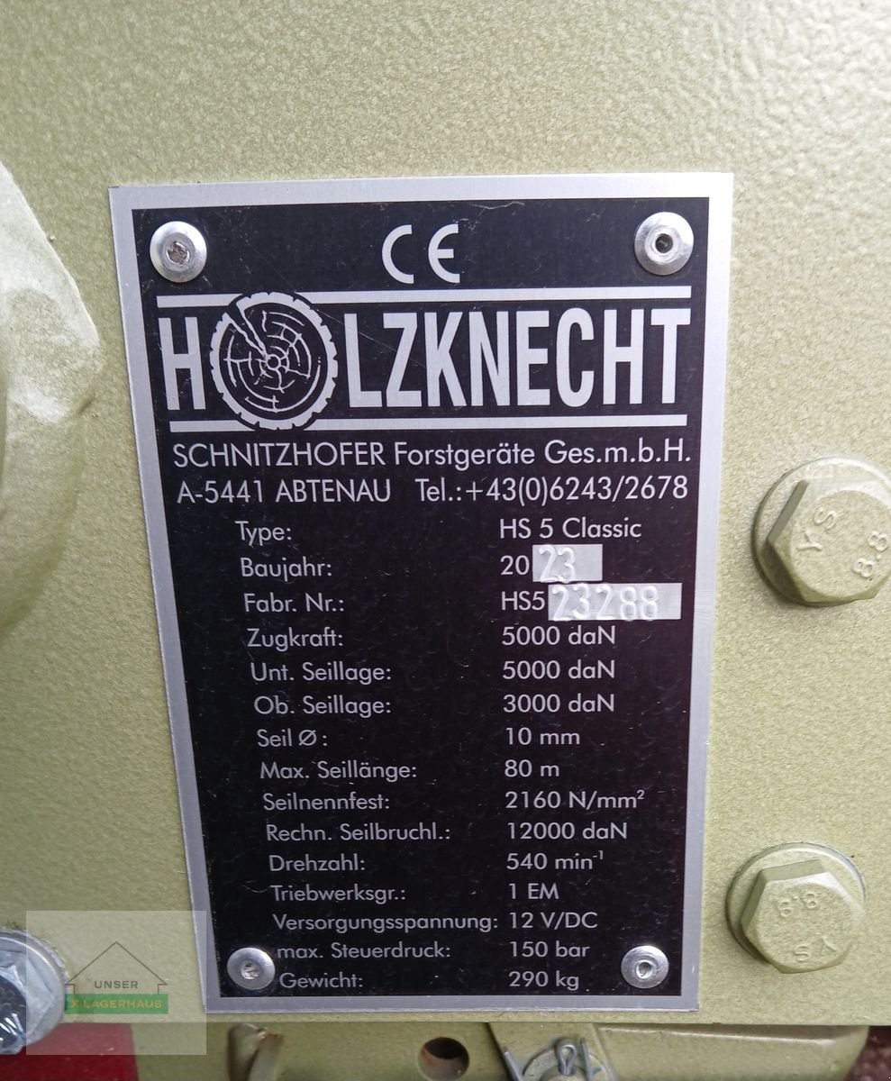 Seilwinde tipa Holzknecht HS 5 Classic, Neumaschine u Feldbach (Slika 4)