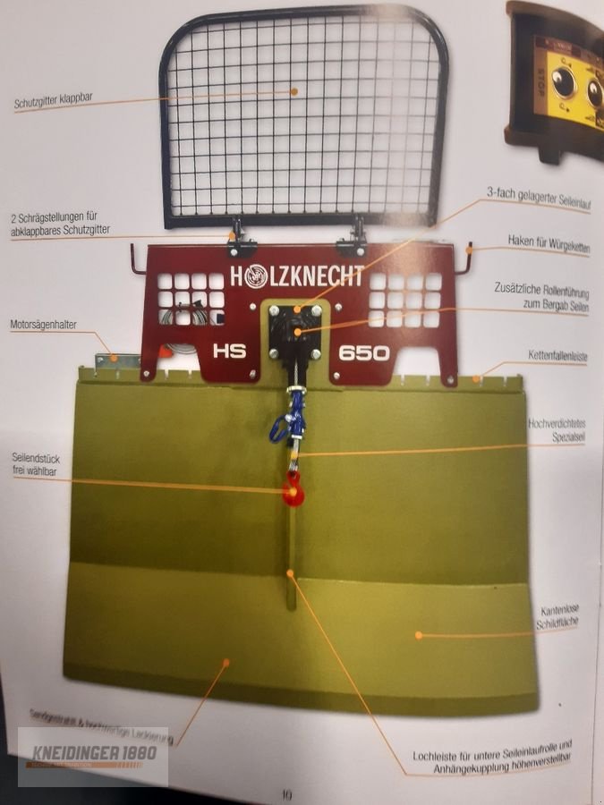 Seilwinde des Typs Holzknecht HS 650, Gebrauchtmaschine in Altenfelden (Bild 7)