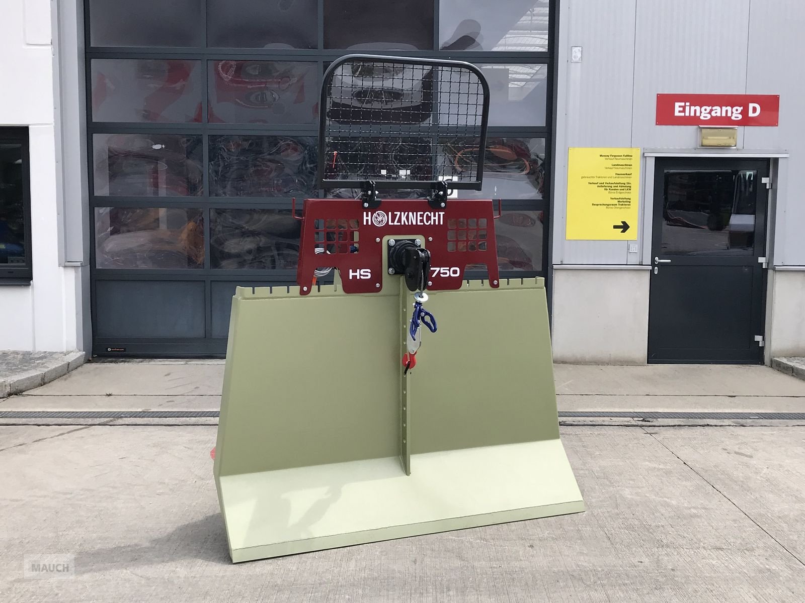 Seilwinde Türe ait Holzknecht HS 750, Neumaschine içinde Burgkirchen (resim 1)