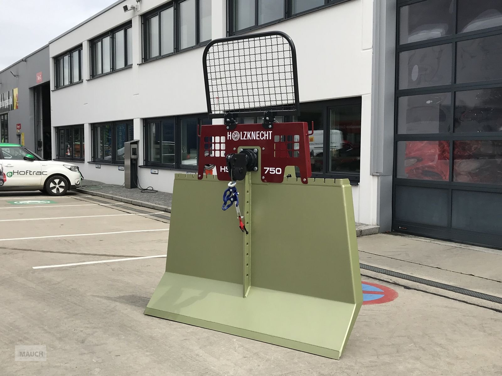 Seilwinde Türe ait Holzknecht HS 750, Neumaschine içinde Burgkirchen (resim 3)