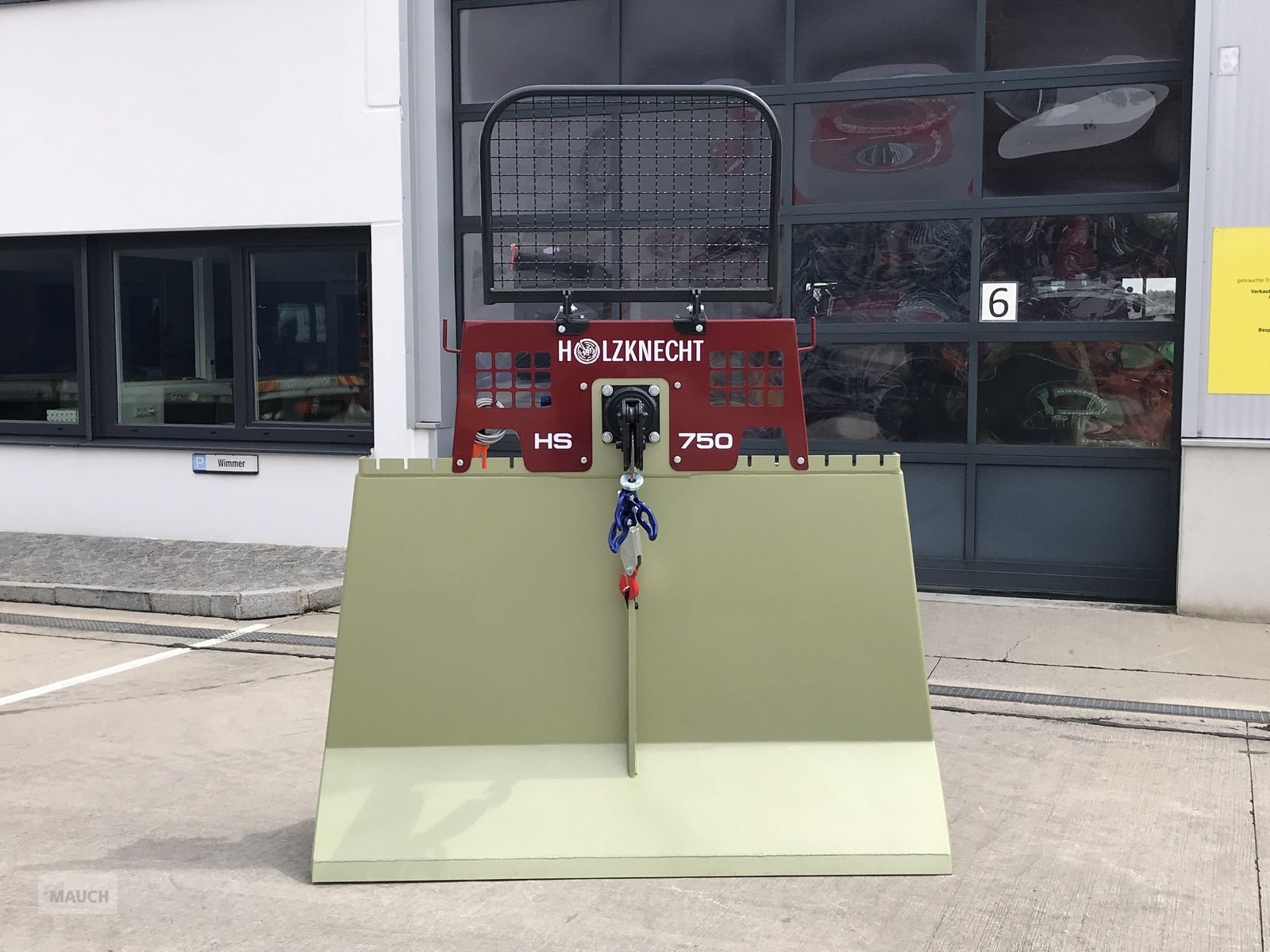 Seilwinde Türe ait Holzknecht HS 750, Neumaschine içinde Burgkirchen (resim 2)