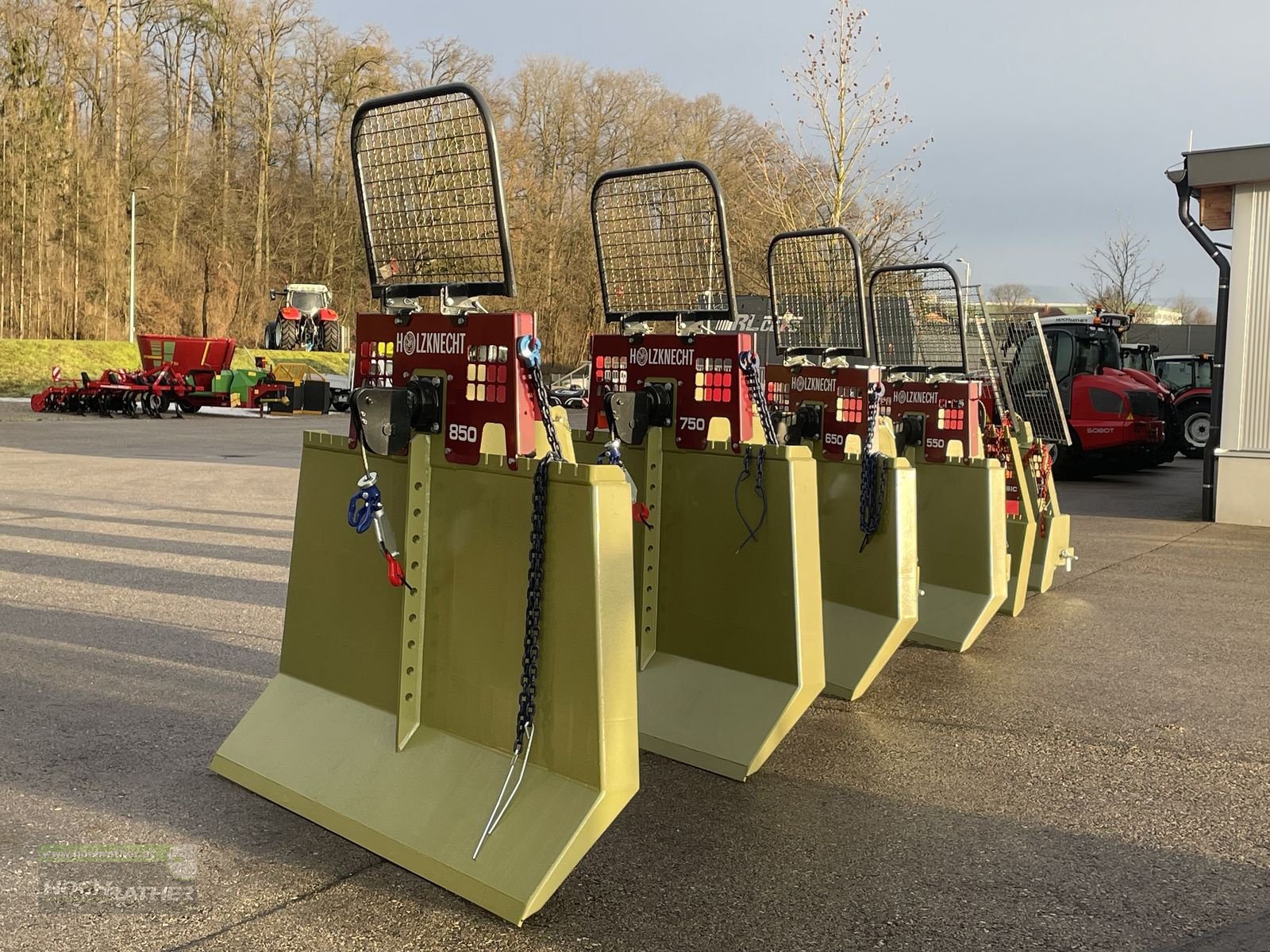 Seilwinde Türe ait Holzknecht HS 850, Neumaschine içinde Kronstorf (resim 8)