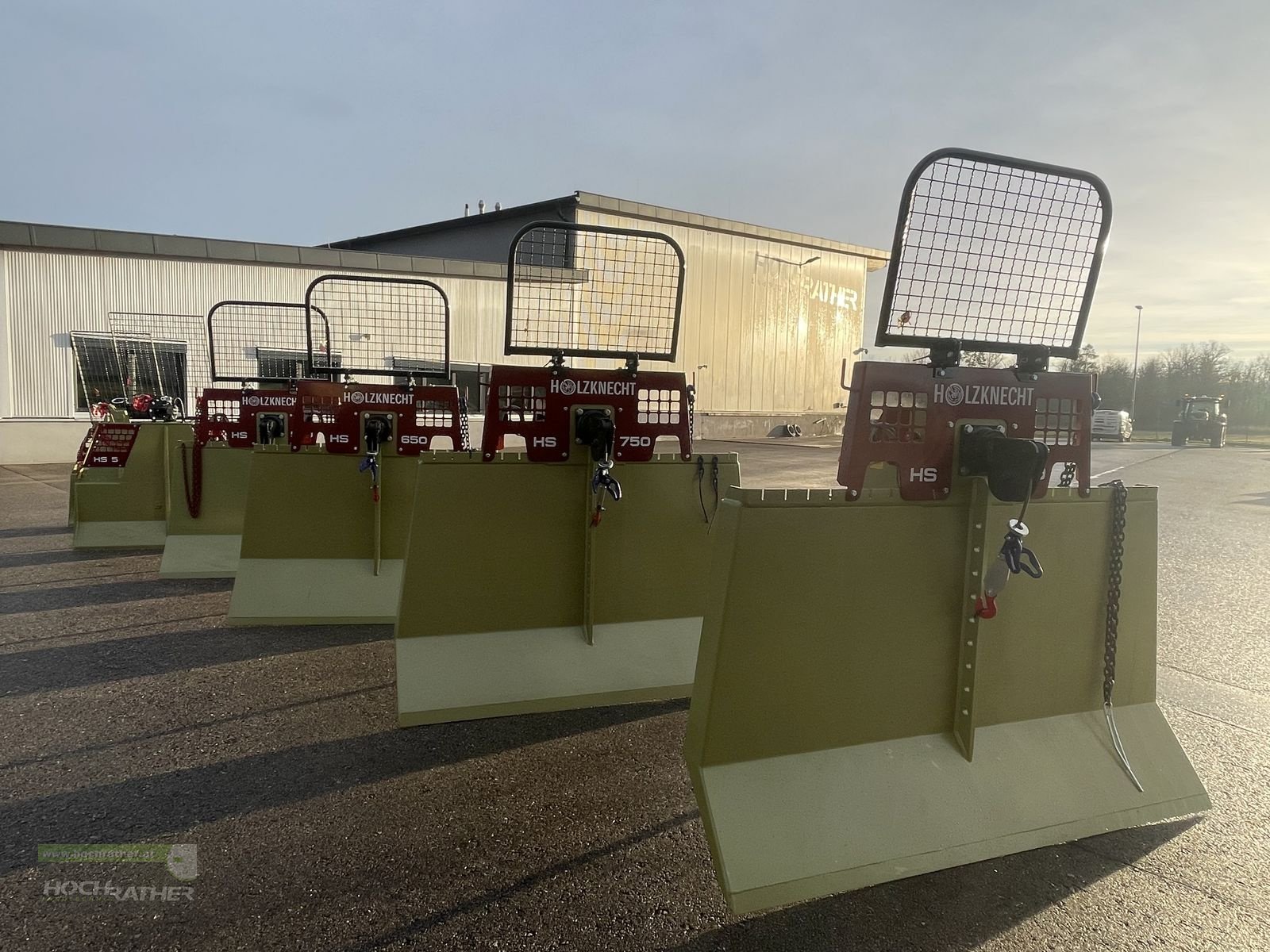 Seilwinde Türe ait Holzknecht HS 850, Neumaschine içinde Kronstorf (resim 4)