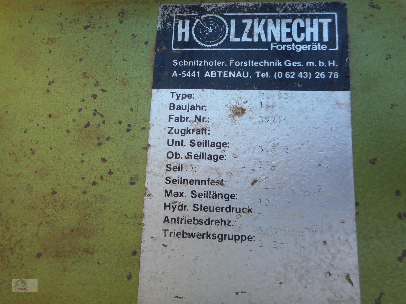 Seilwinde vrste Holzknecht HS 930, Gebrauchtmaschine v Bad Vigaun (Slika 5)