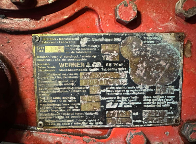 Seilwinde of the type HPC U3, Gebrauchtmaschine in Oelde (Picture 5)