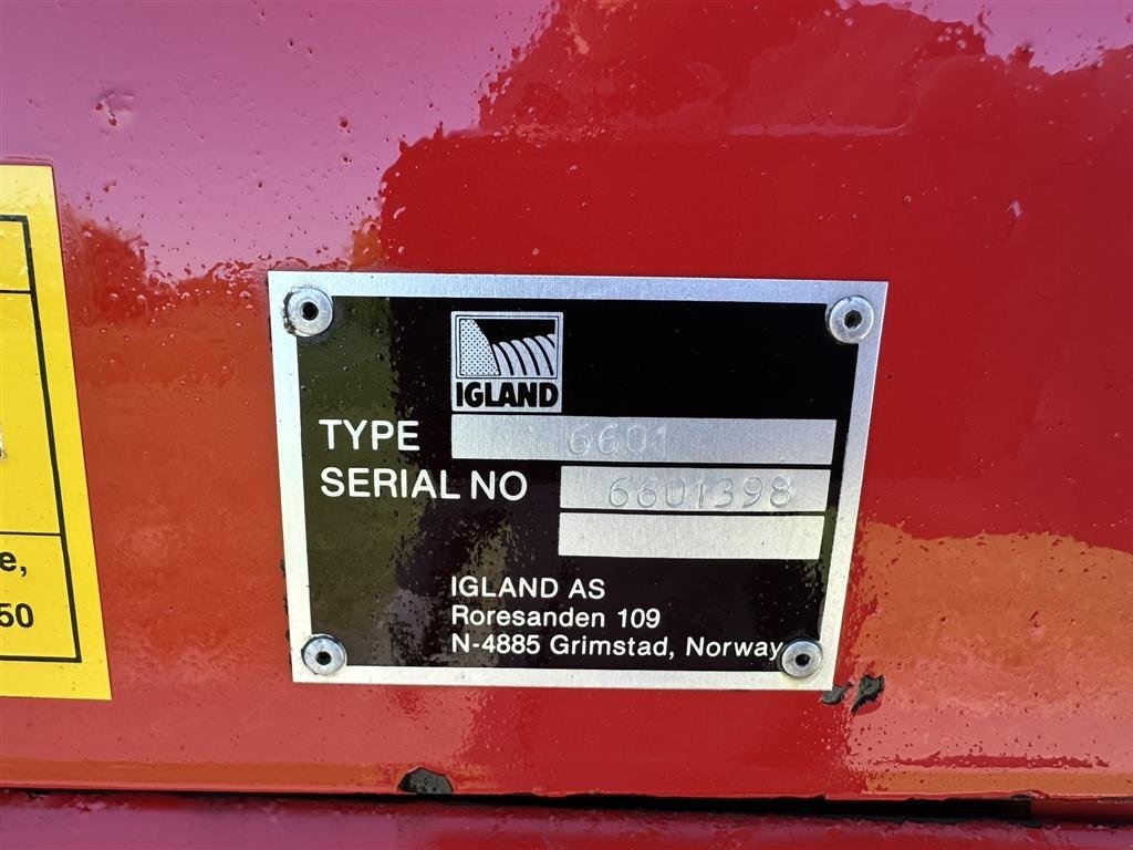 Seilwinde des Typs Igland 6601 med fjernbetjening, Gebrauchtmaschine in Holstebro (Bild 10)