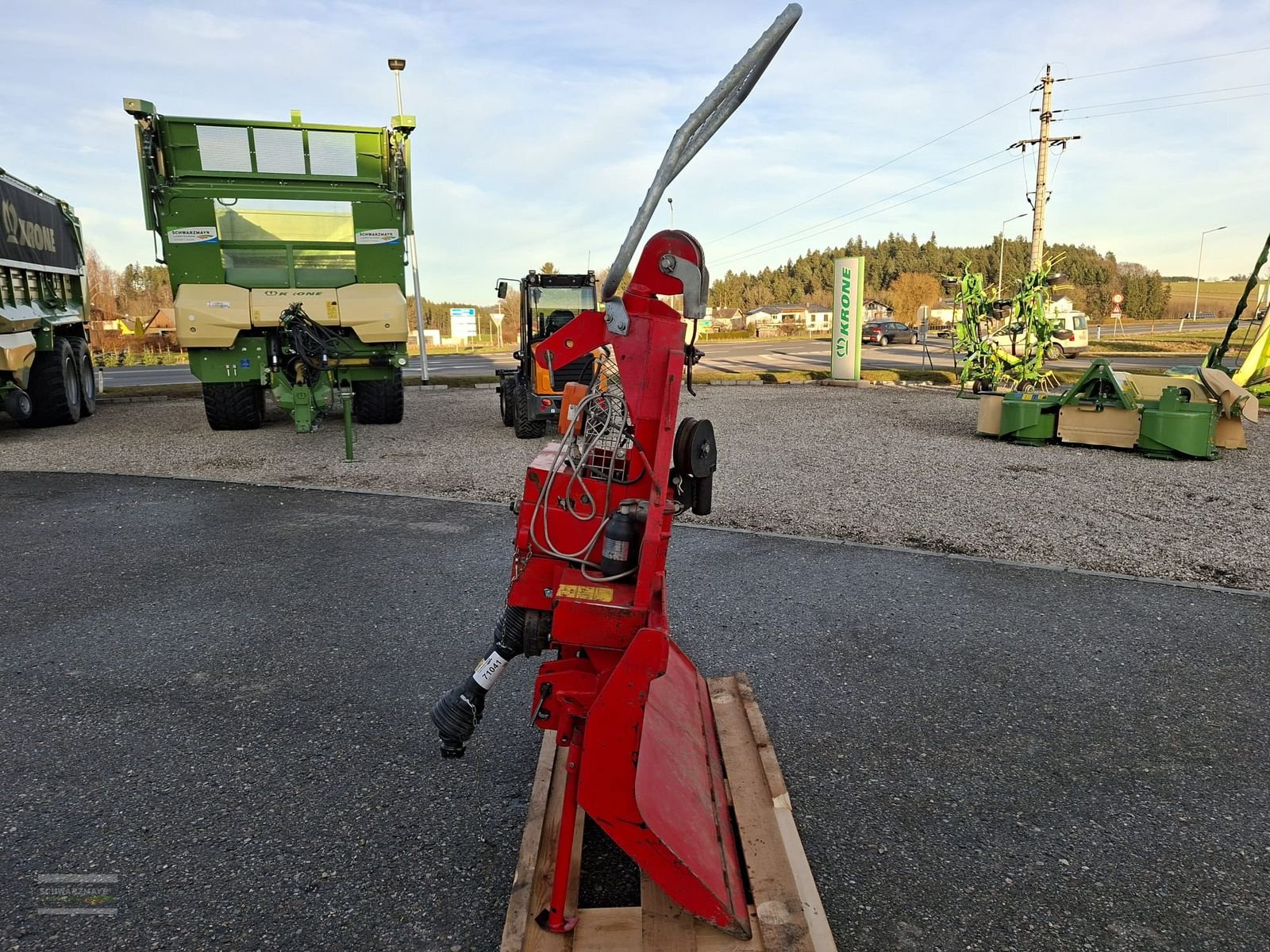 Seilwinde del tipo KMB 5,5to. mit EH-Bedienung und Funk, Gebrauchtmaschine en Gampern (Imagen 4)