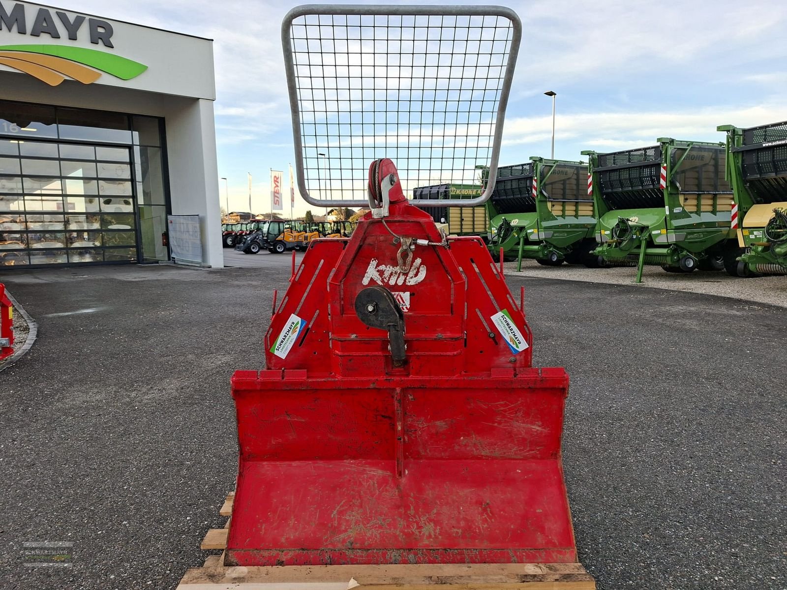 Seilwinde del tipo KMB 5,5to. mit EH-Bedienung und Funk, Gebrauchtmaschine en Gampern (Imagen 2)