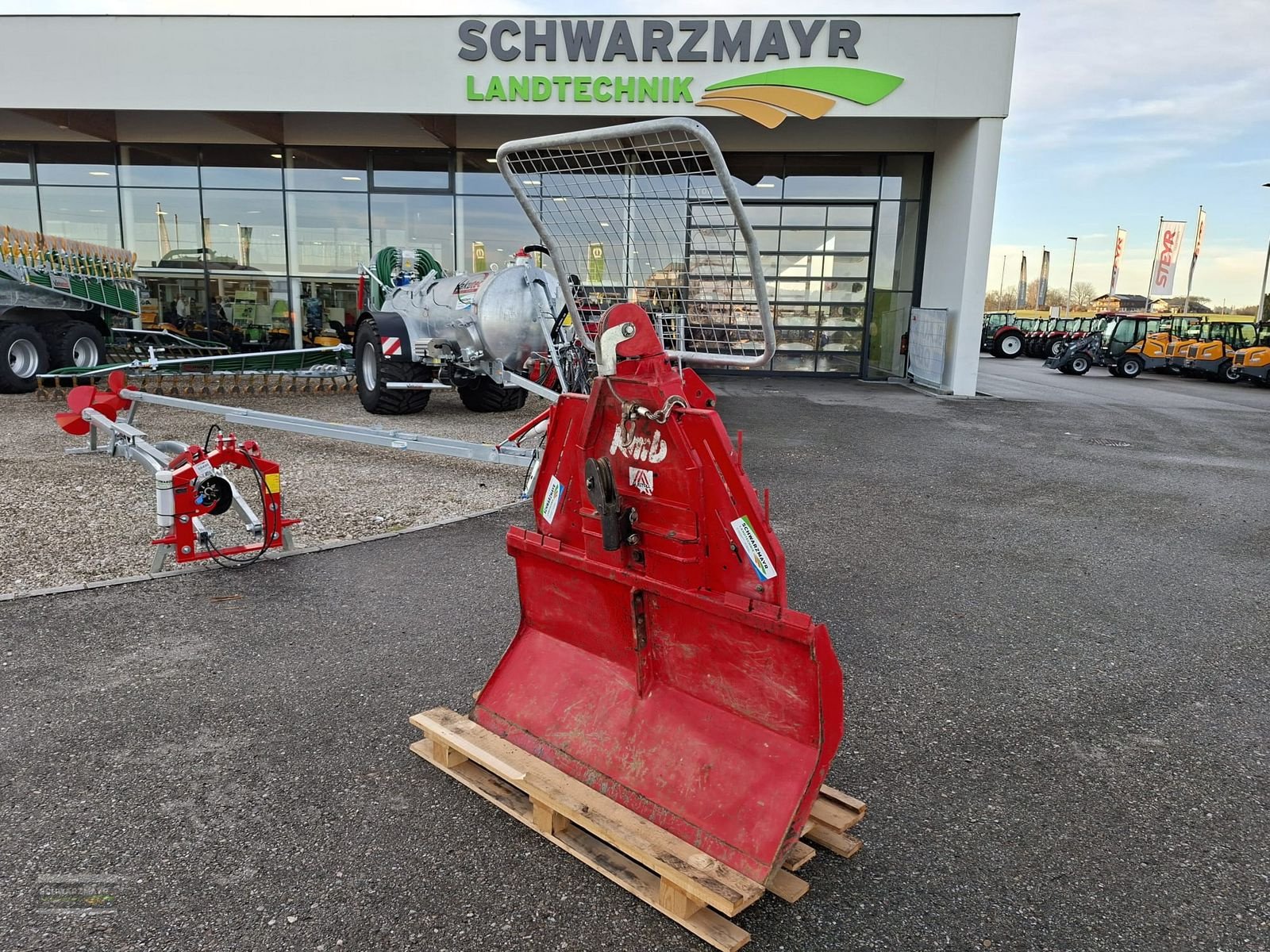 Seilwinde del tipo KMB 5,5to. mit EH-Bedienung und Funk, Gebrauchtmaschine en Gampern (Imagen 1)