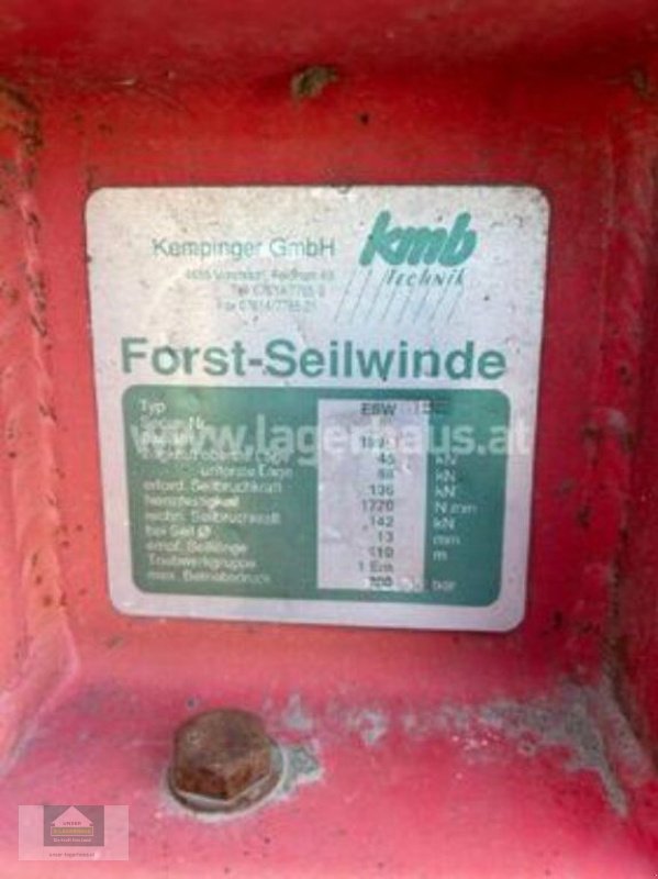 Seilwinde типа KMB 7 to, Gebrauchtmaschine в Klagenfurt (Фотография 2)