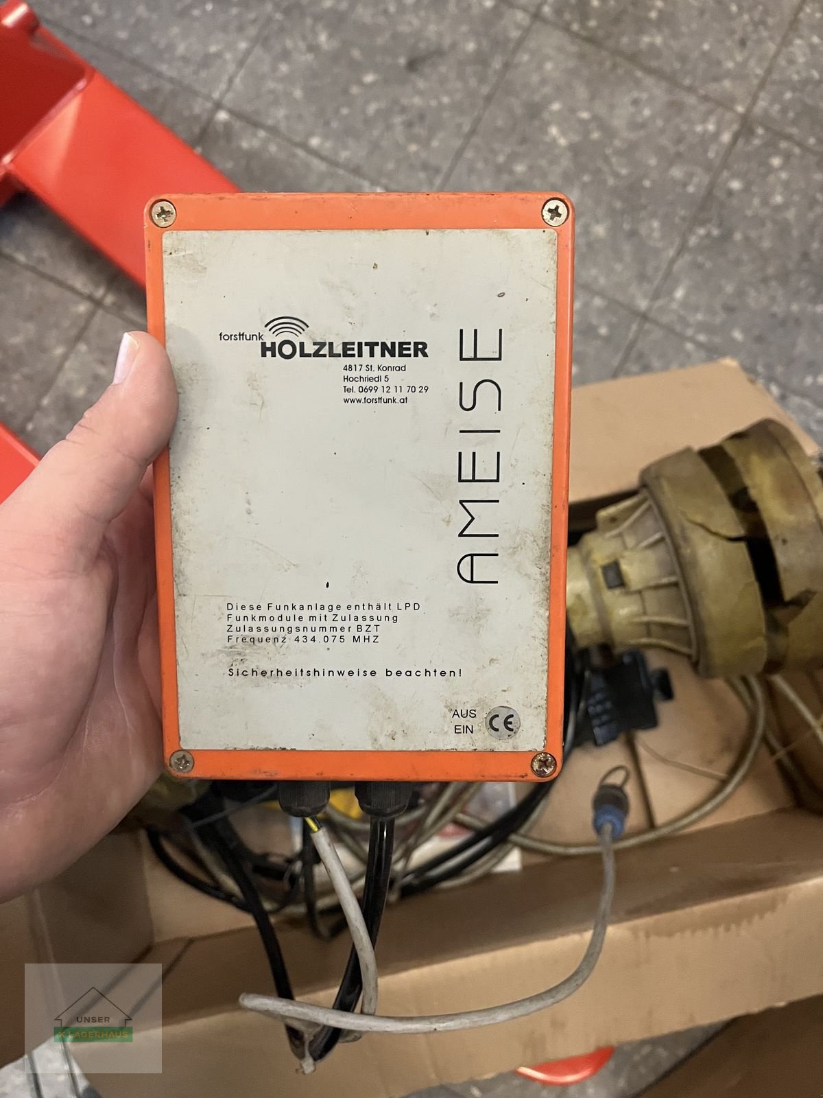 Seilwinde del tipo KMB EU 62 V, Gebrauchtmaschine In Wartberg (Immagine 11)