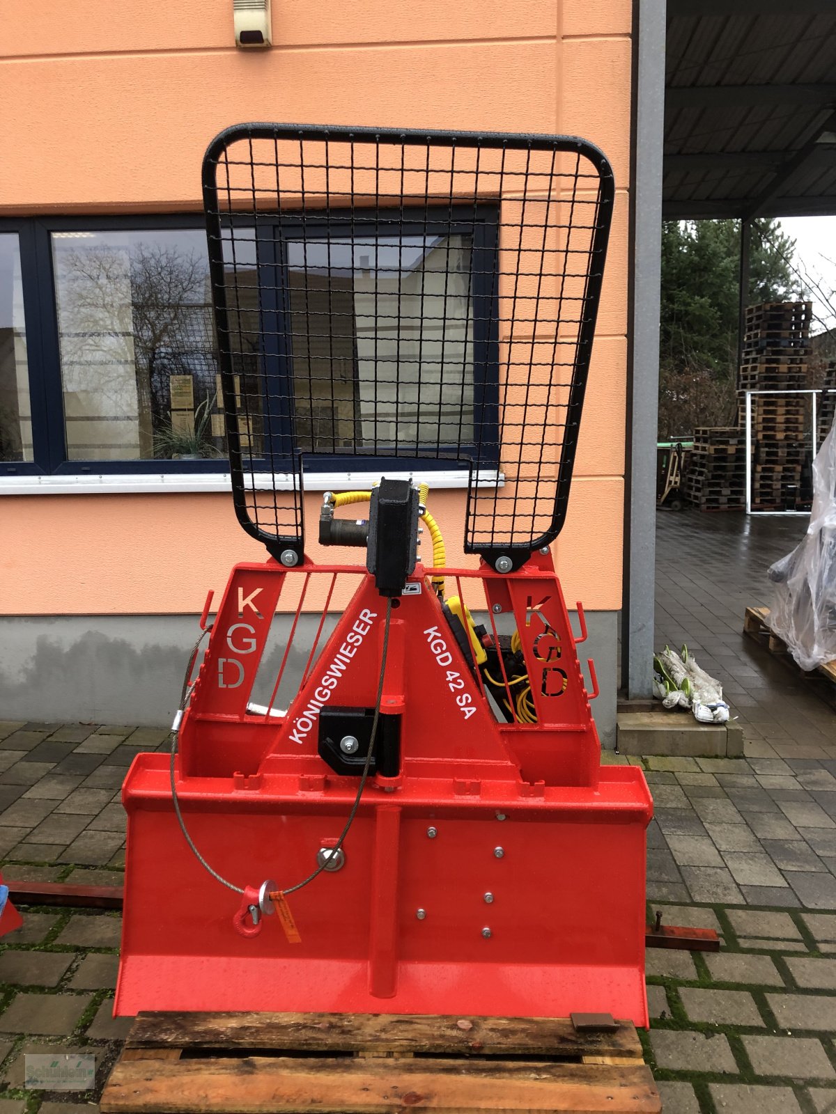 Seilwinde Türe ait Königswieser KGD 42 SA, Neumaschine içinde Emskirchen (resim 2)