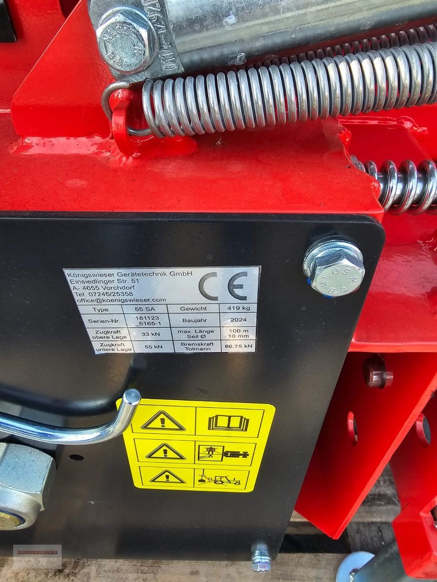 Seilwinde typu Königswieser KGD 55 SA, Neumaschine v Tarsdorf (Obrázek 9)
