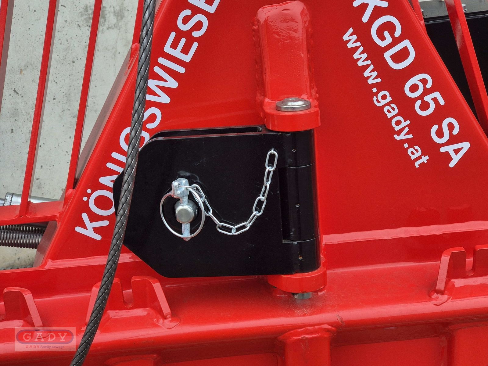 Seilwinde Türe ait Königswieser KGD 65 SA 1.7 SEILWINDE, Neumaschine içinde Lebring (resim 4)