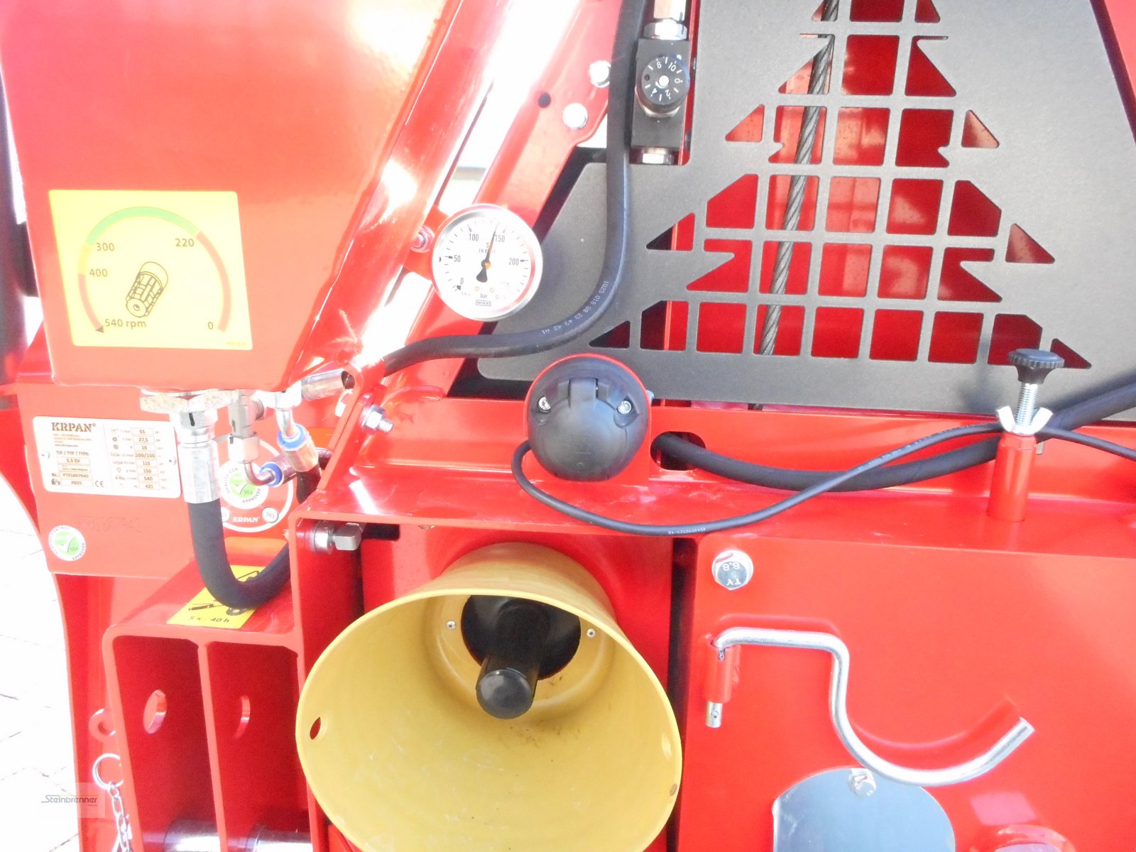 Seilwinde a típus Krpan 5,5 EH, Neumaschine ekkor: Wörnitz (Kép 9)